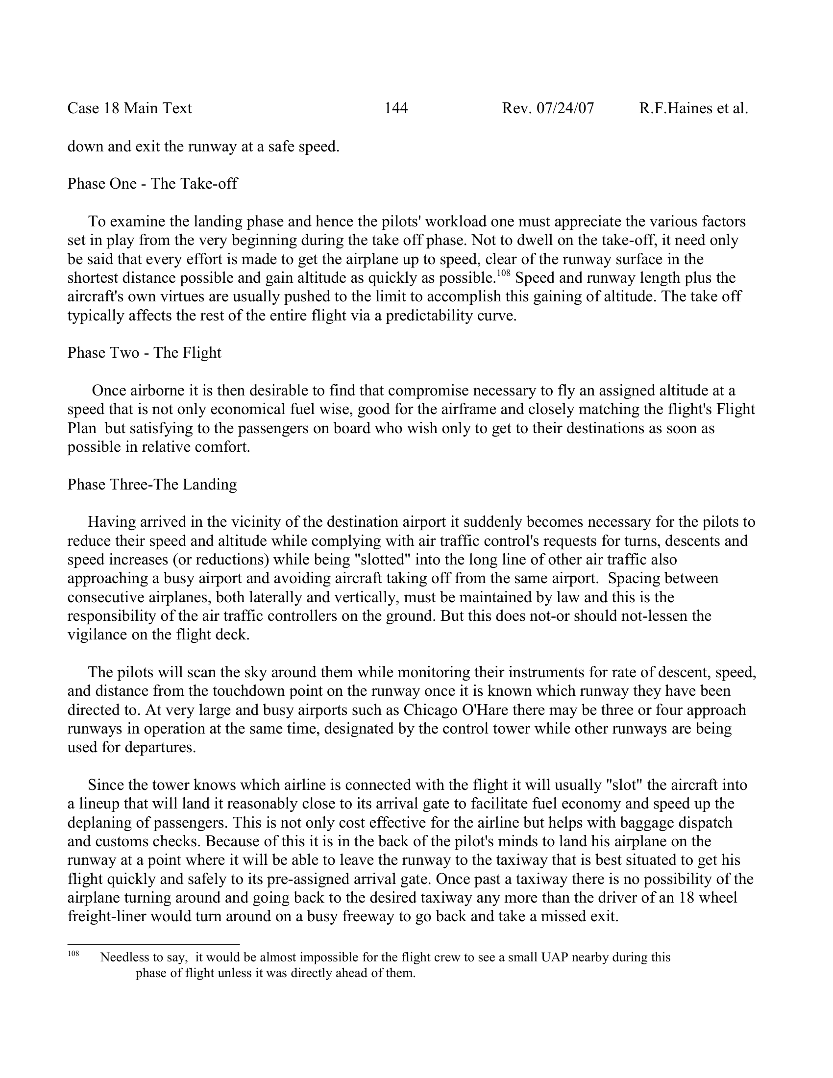 Ufo Ohare Airport Documents