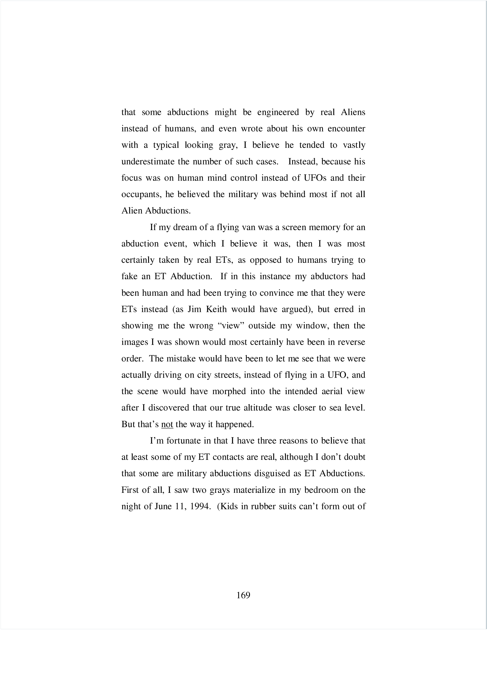 Abducted By Aliens Chuck Weiss