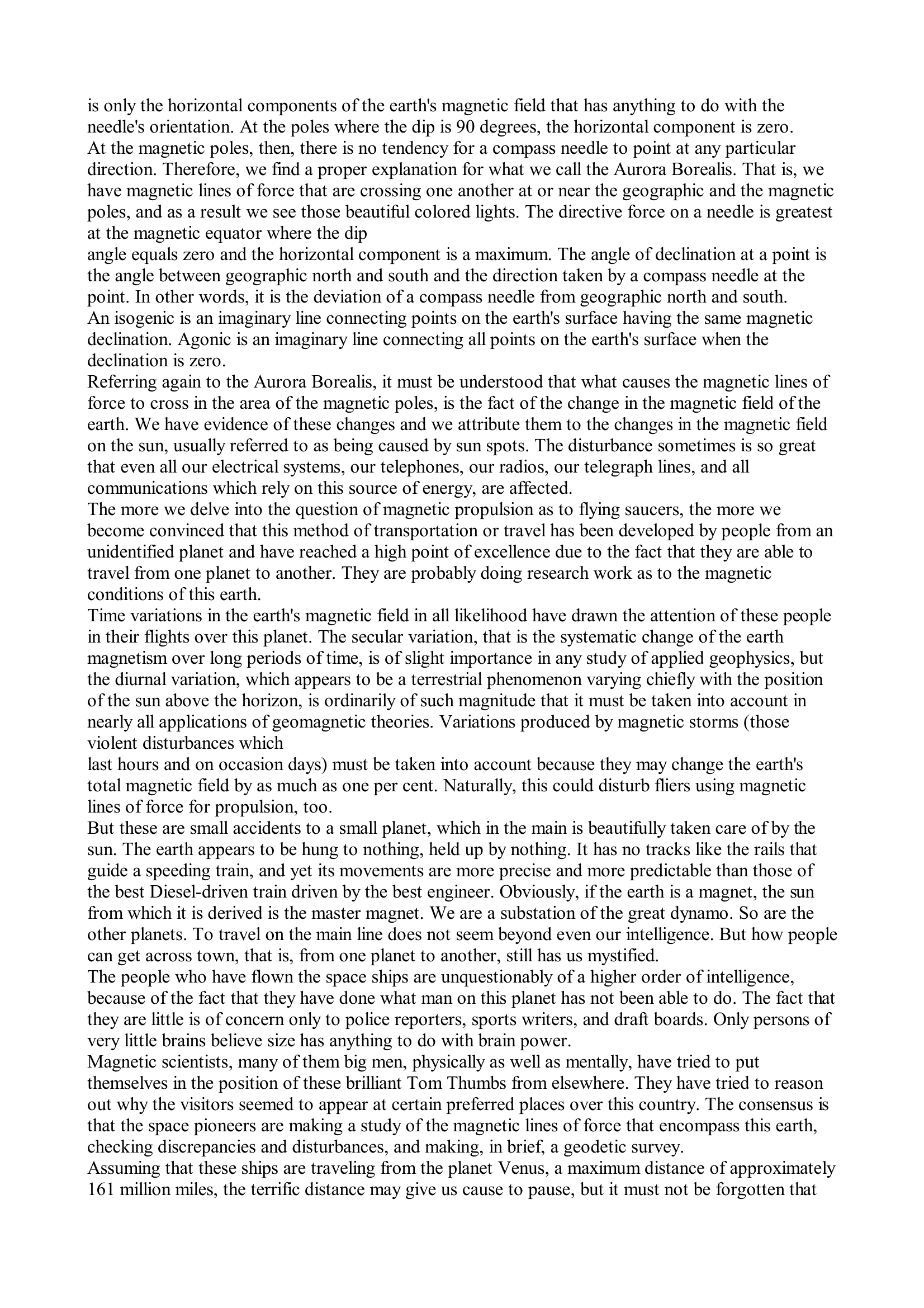 Behind The Flying Saucers Frank Scully