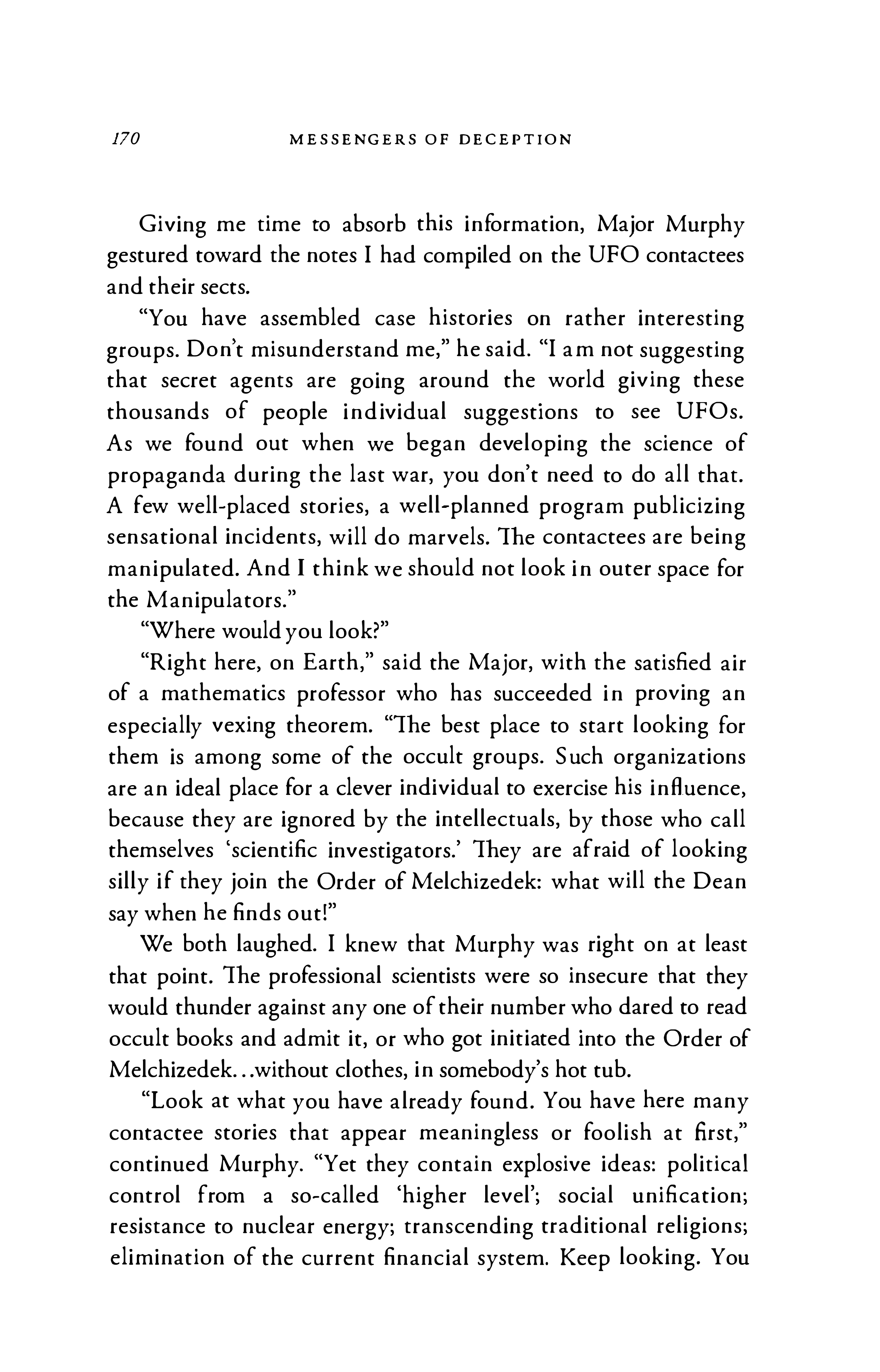 Jacques Vallee Messengers Of Deception