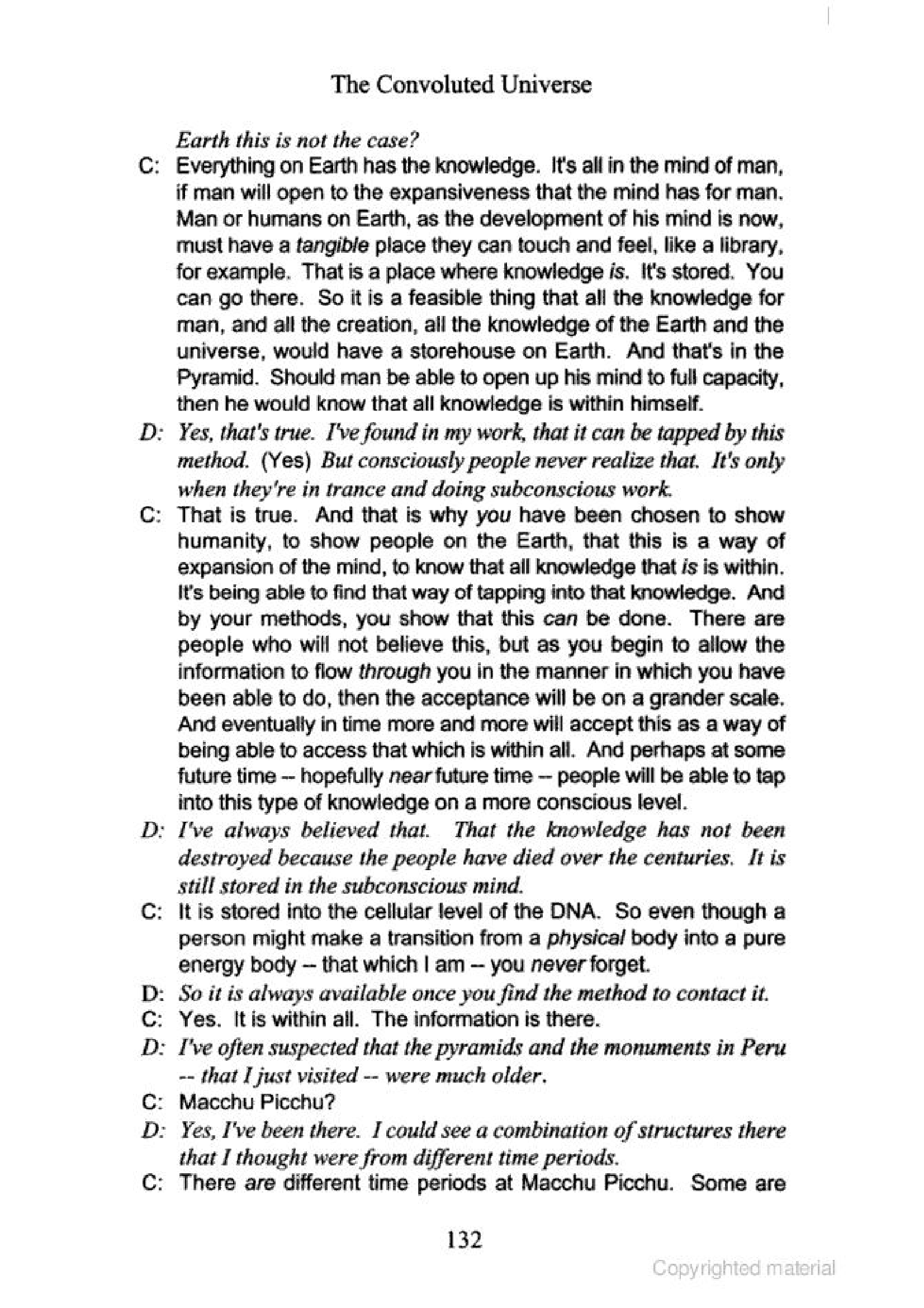 The Convoluted Universe Book 1 Dolores Cannon