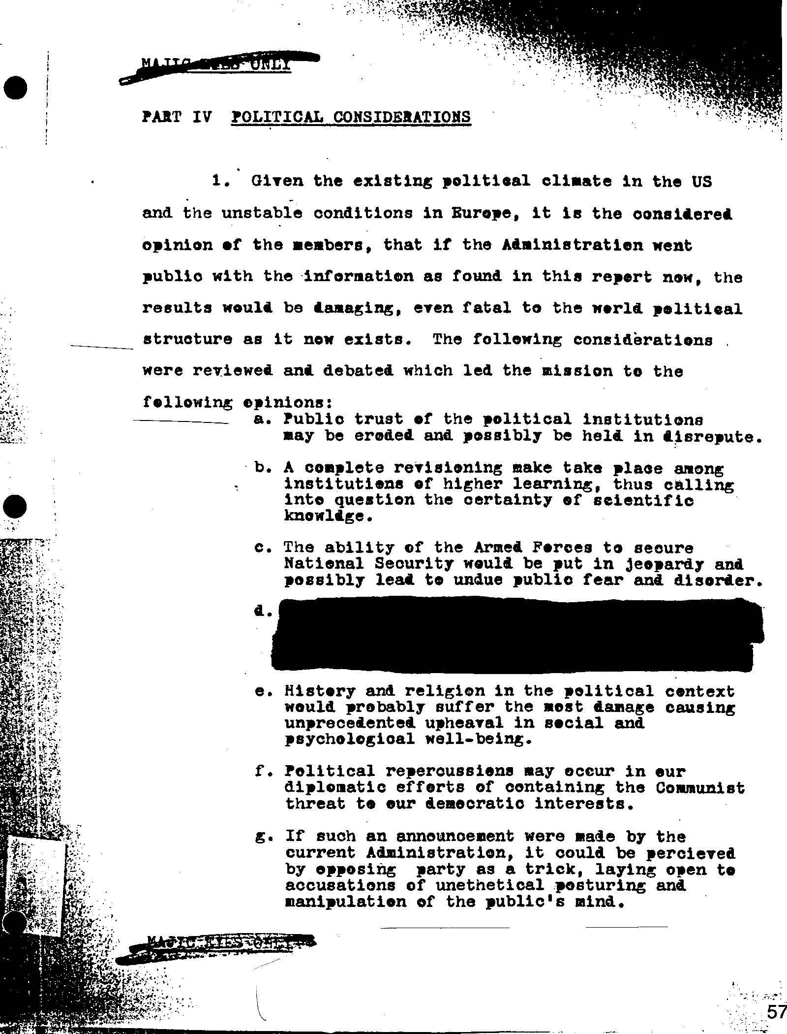 Twining Memo Declassified