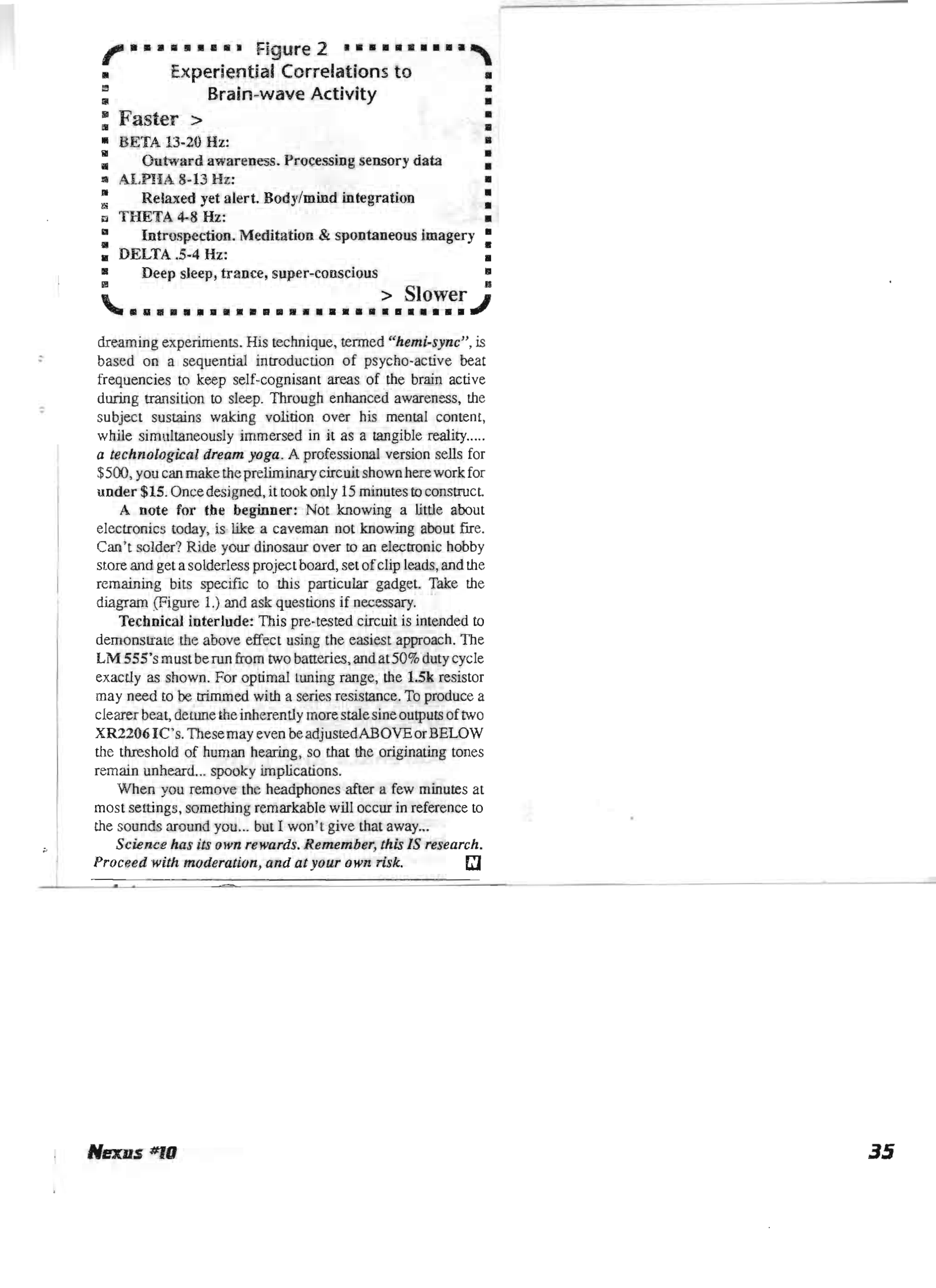 Nexus 0110 New Times Magazine