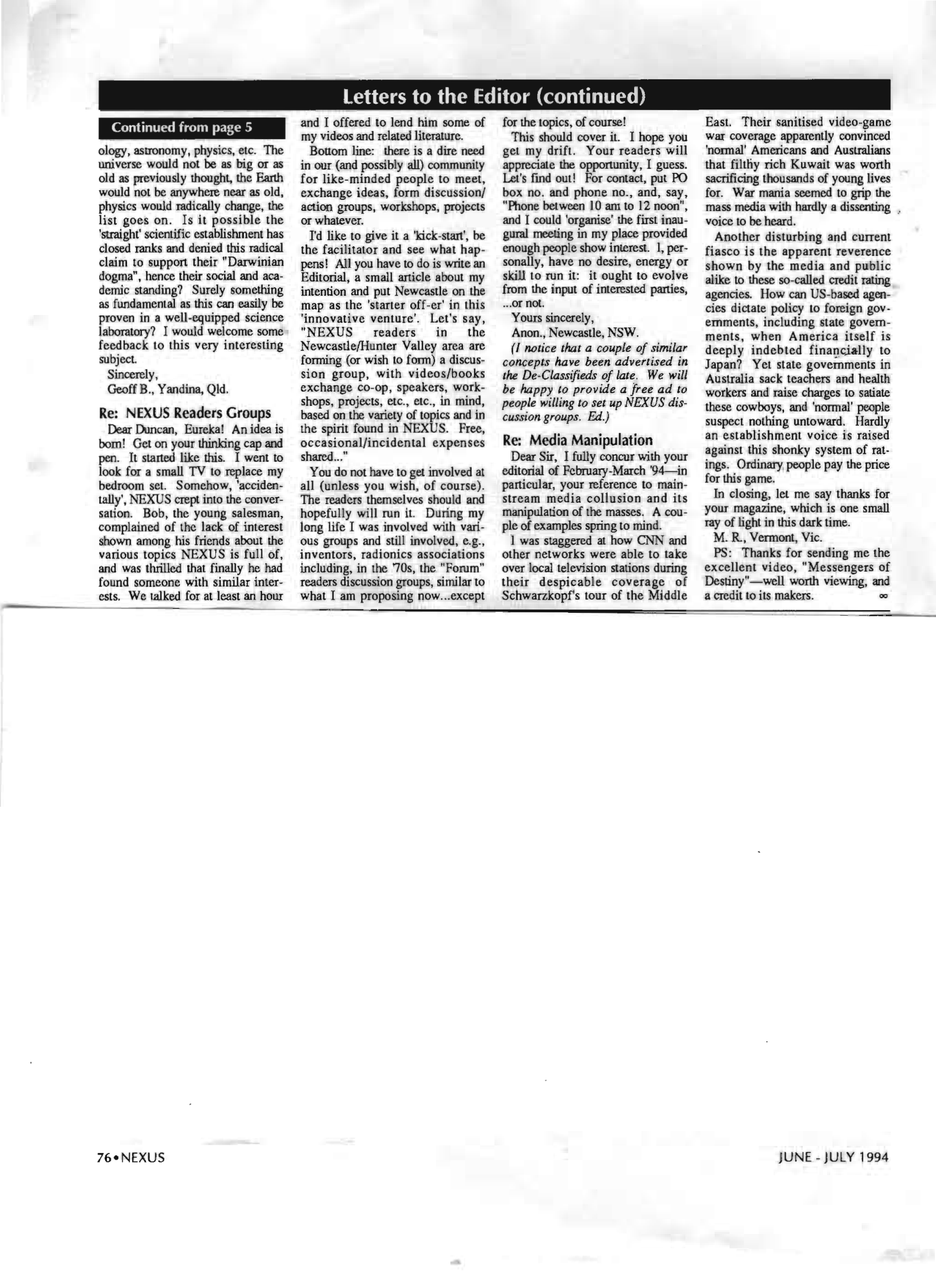 Nexus 0220 New Times Magazine