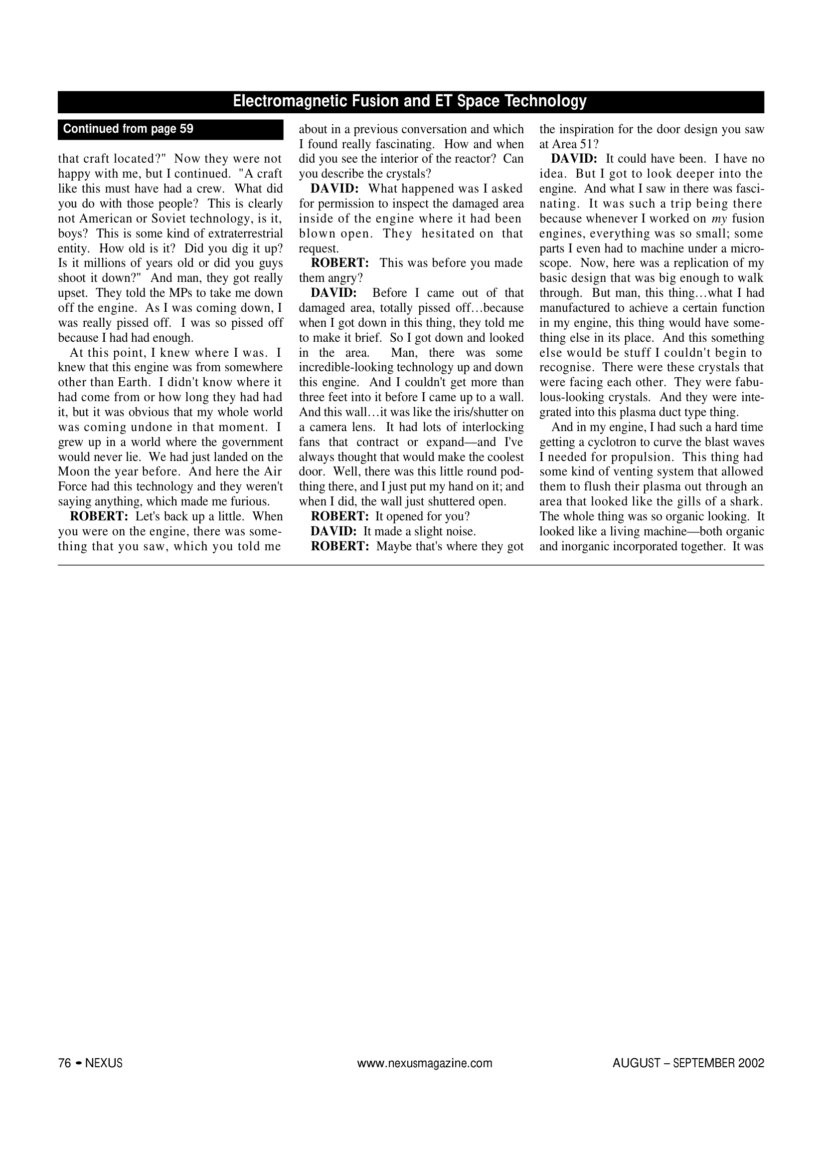 Nexus 0905 New Times Magazine