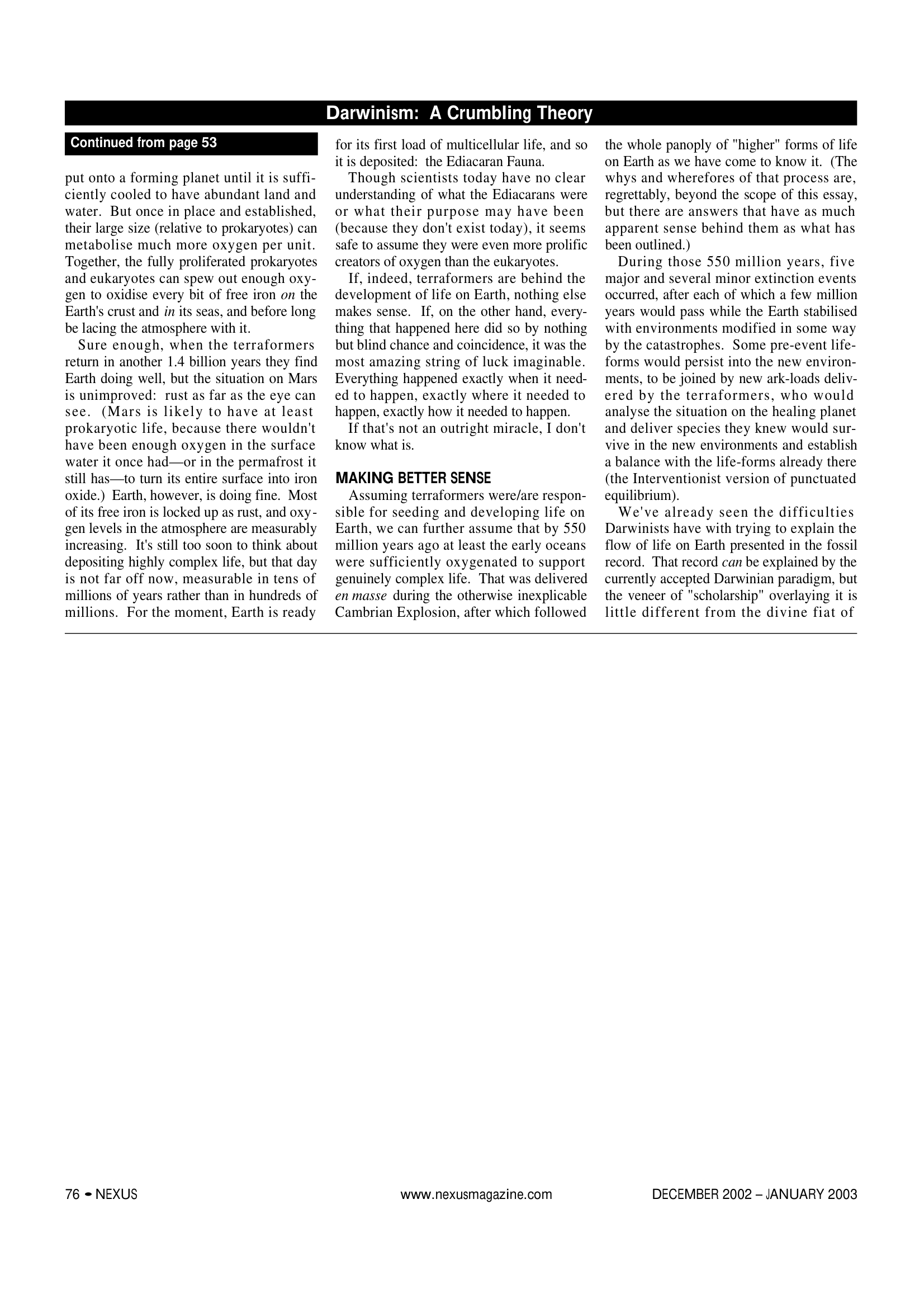 Nexus 1001 New Times Magazine