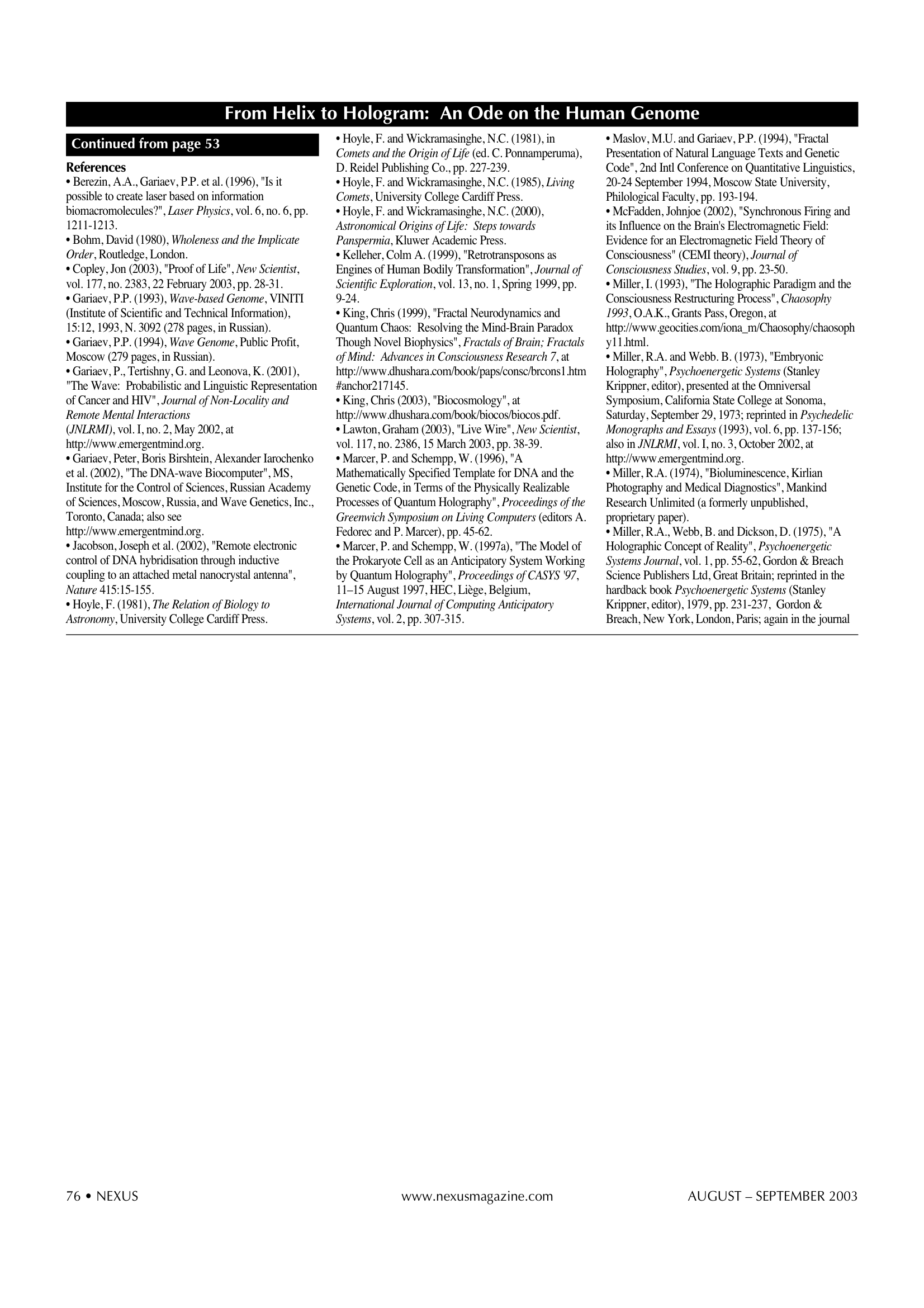 Nexus 1005 New Times Magazine