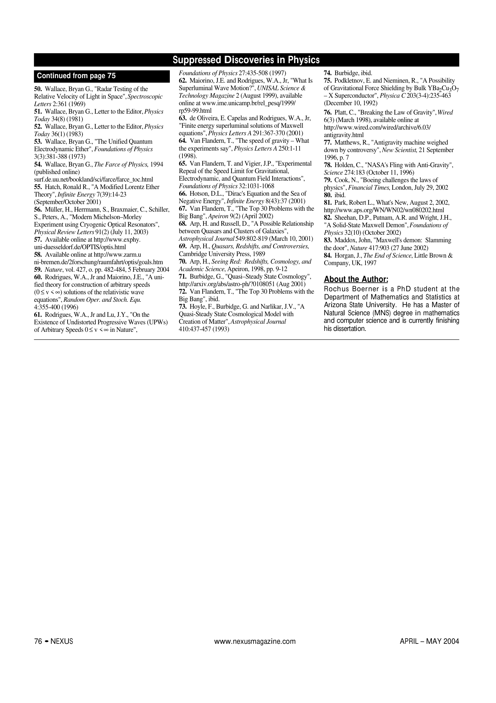 Nexus 1103 New Times Magazine