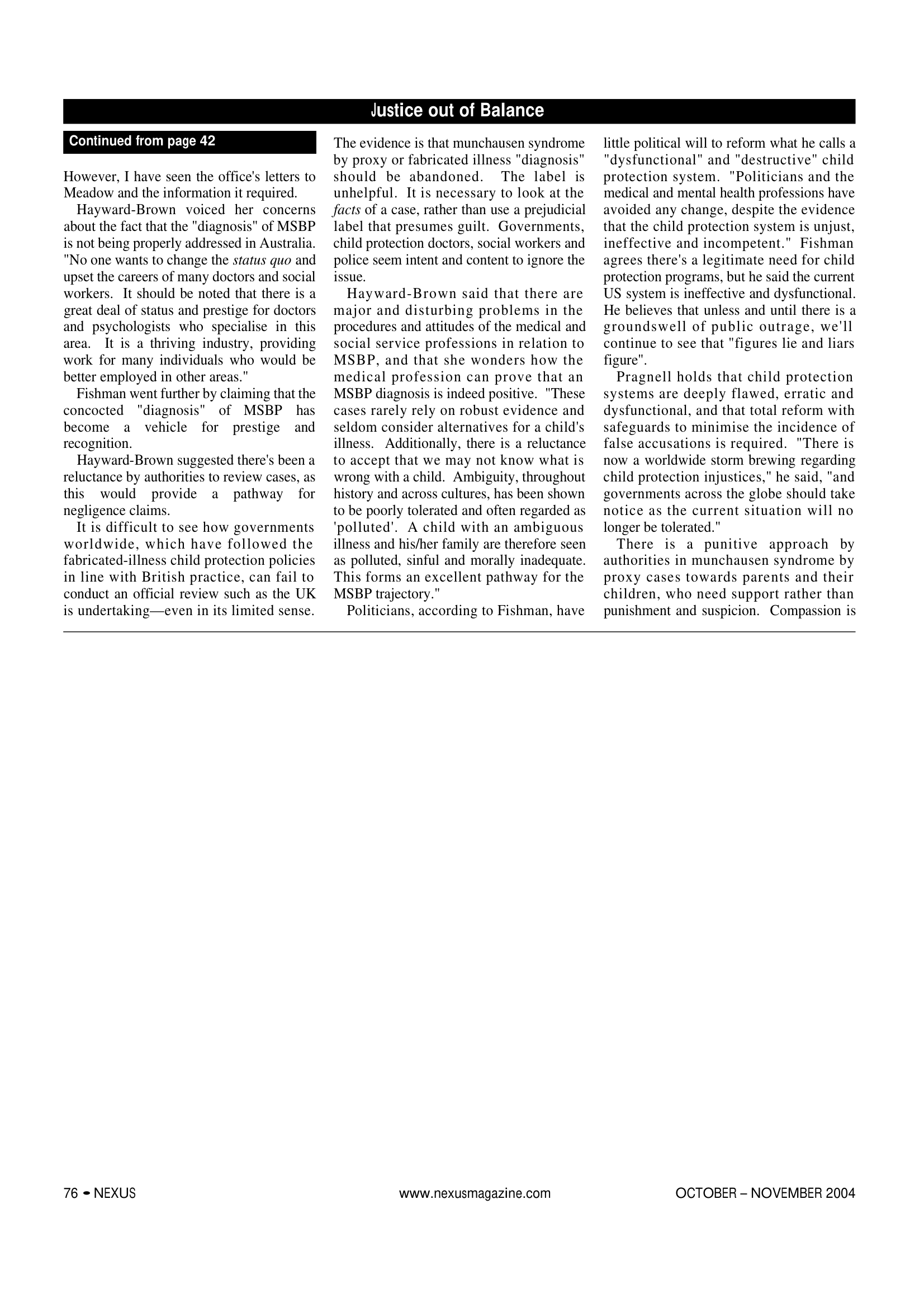 Nexus 1106 New Times Magazine