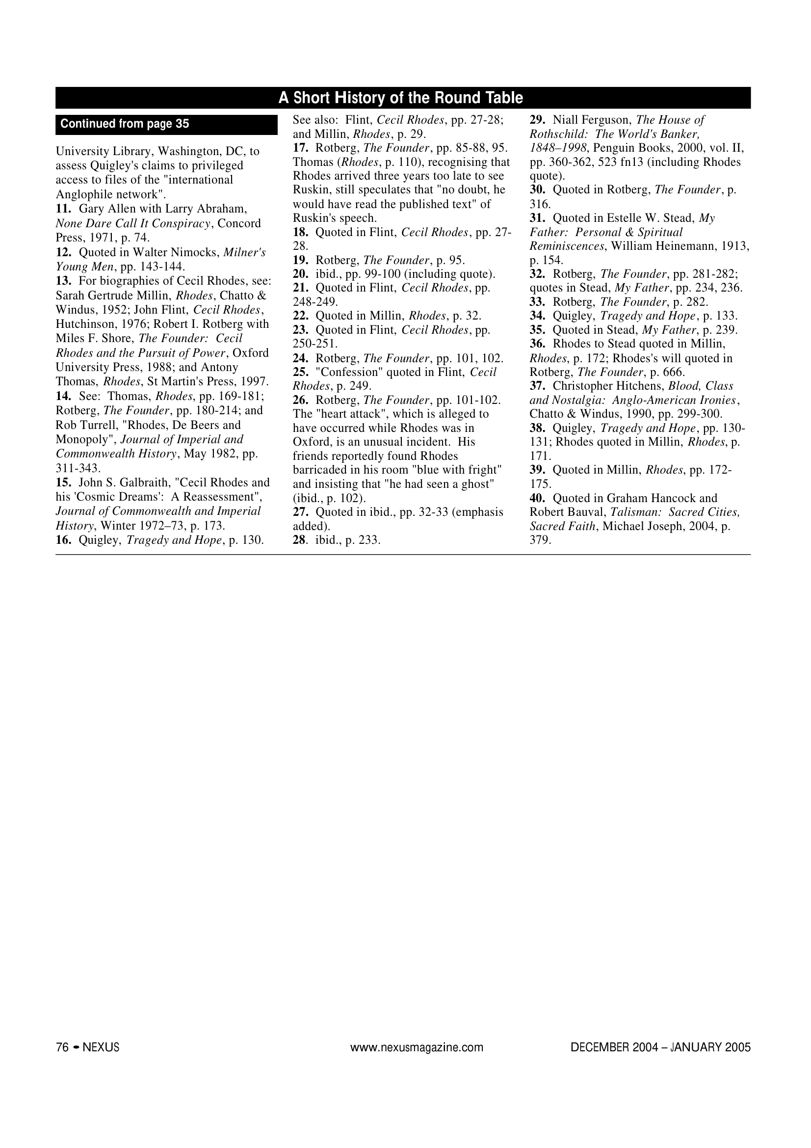 Nexus 1201 New Times Magazine