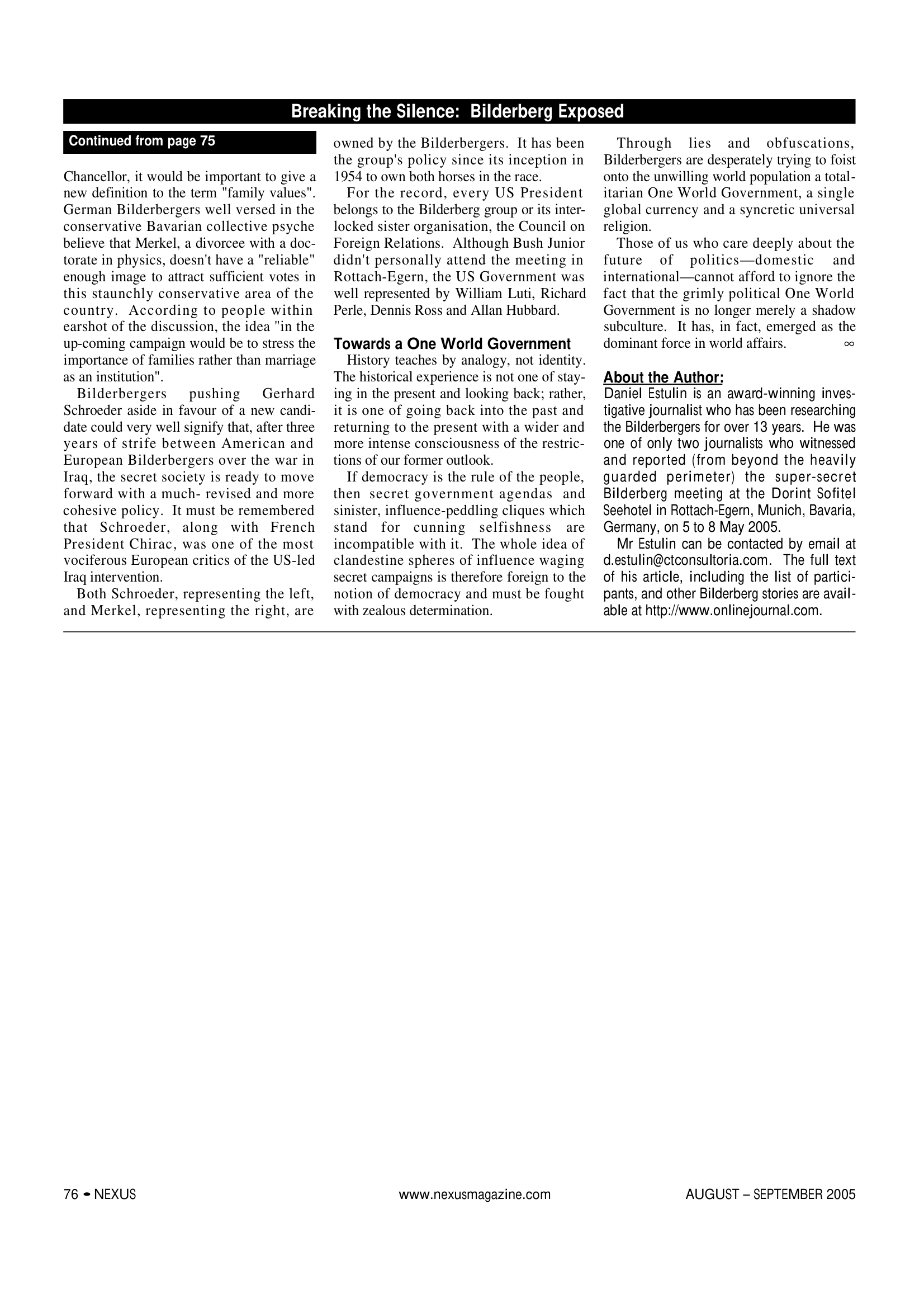 Nexus 1205 New Times Magazine