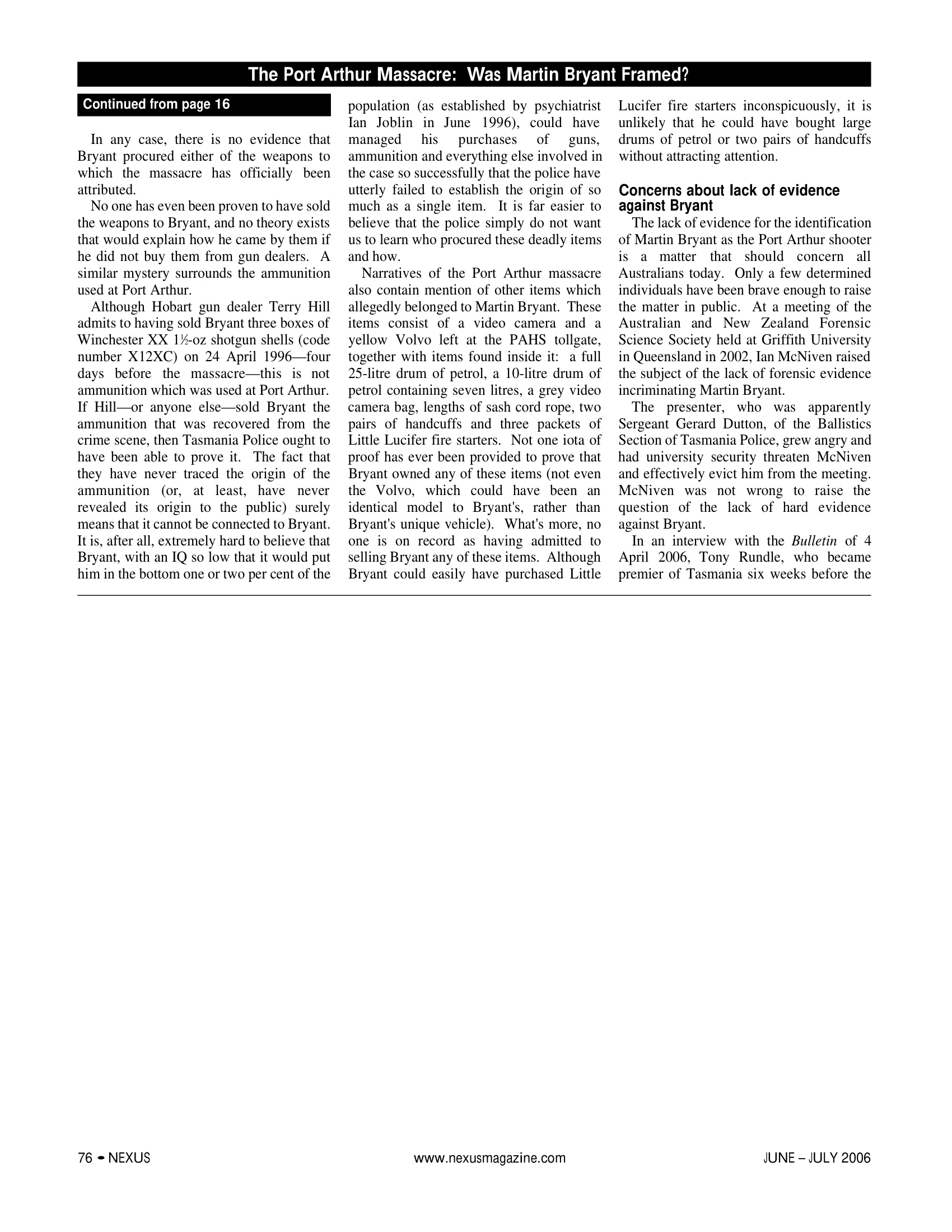 Nexus 1304 New Times Magazine