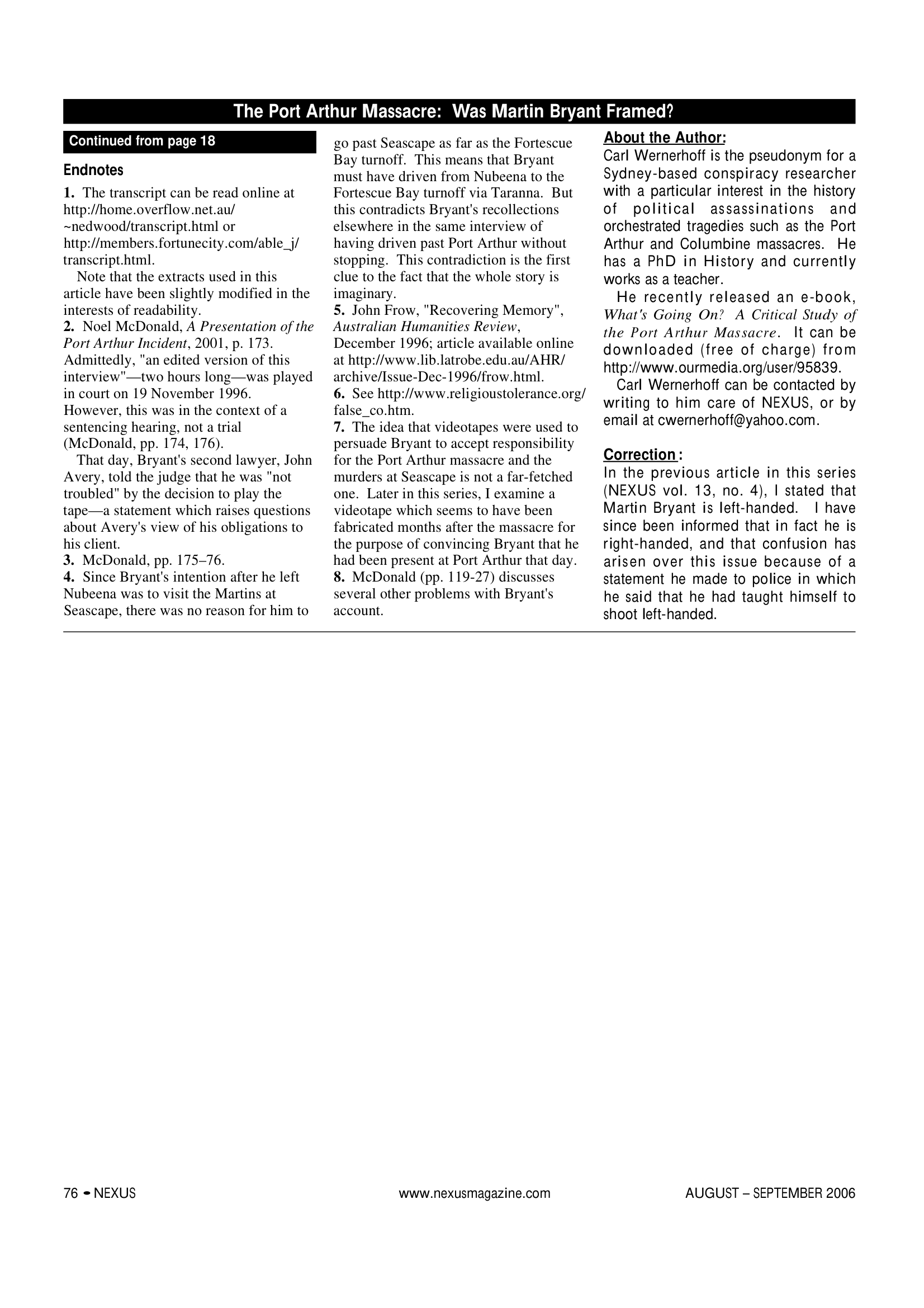 Nexus 1305 New Times Magazine