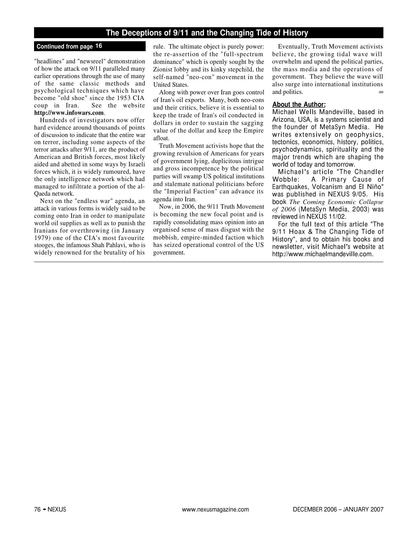 Nexus 1401 New Times Magazine