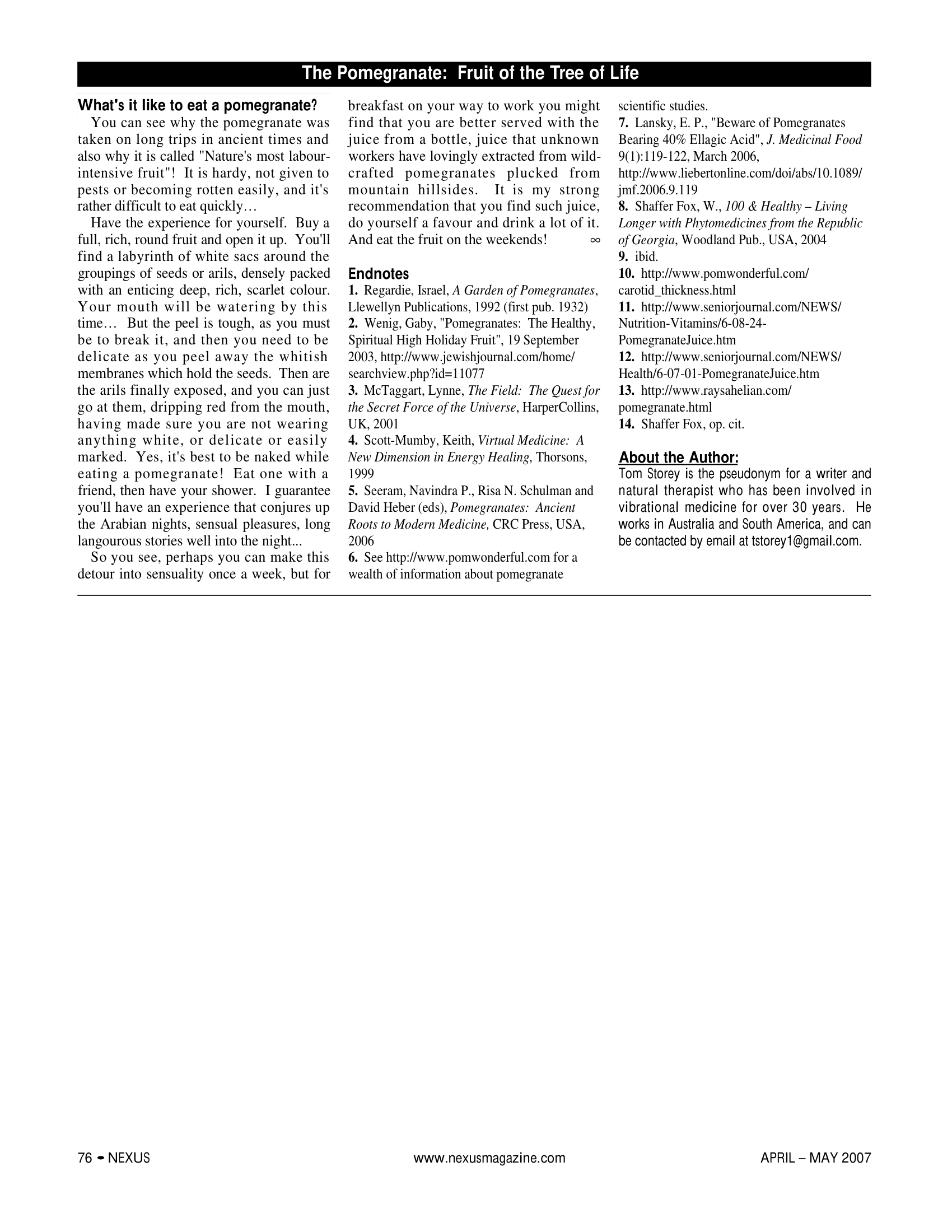 Nexus 1403 New Times Magazine