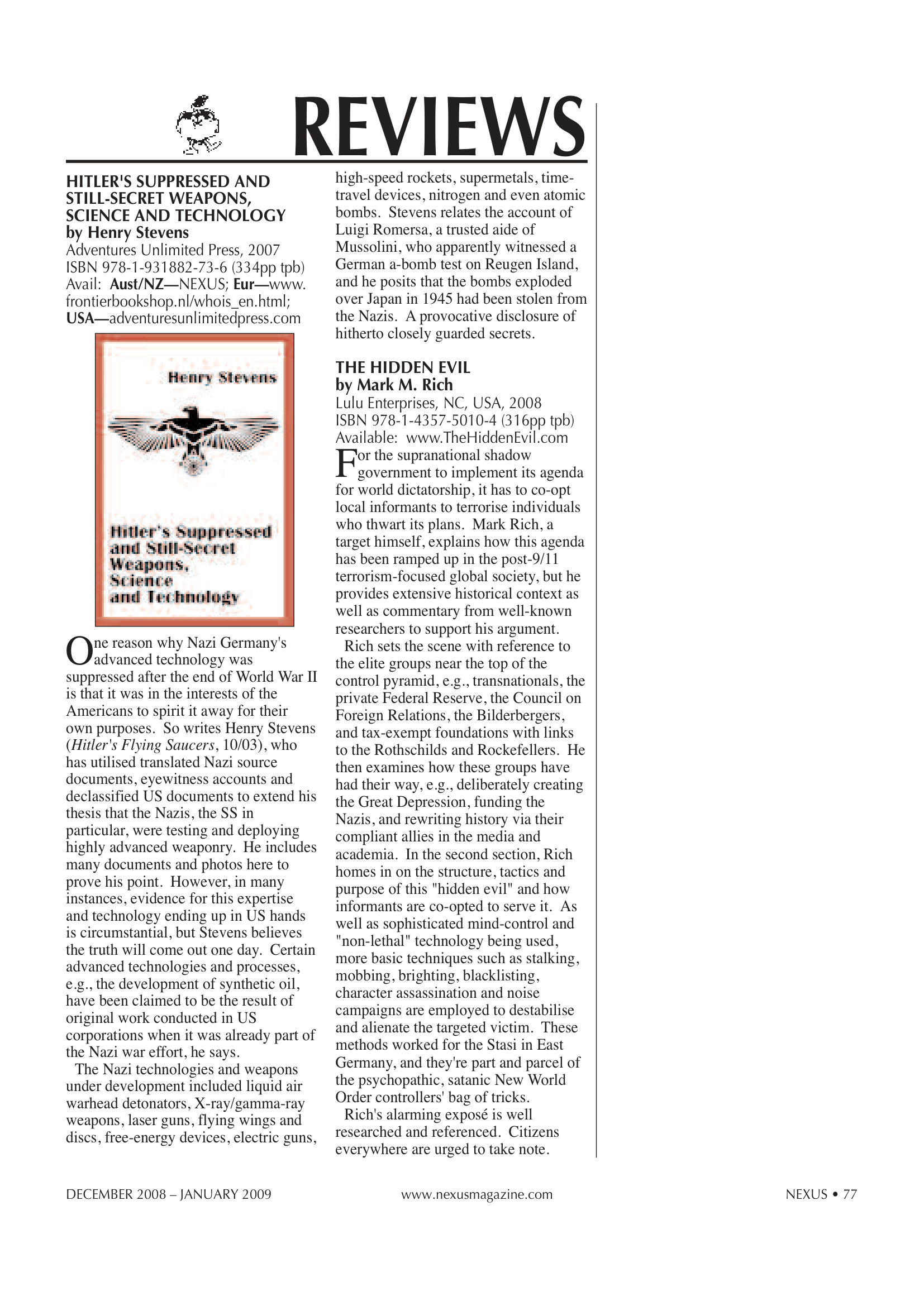 Nexus 1601 New Times Magazine