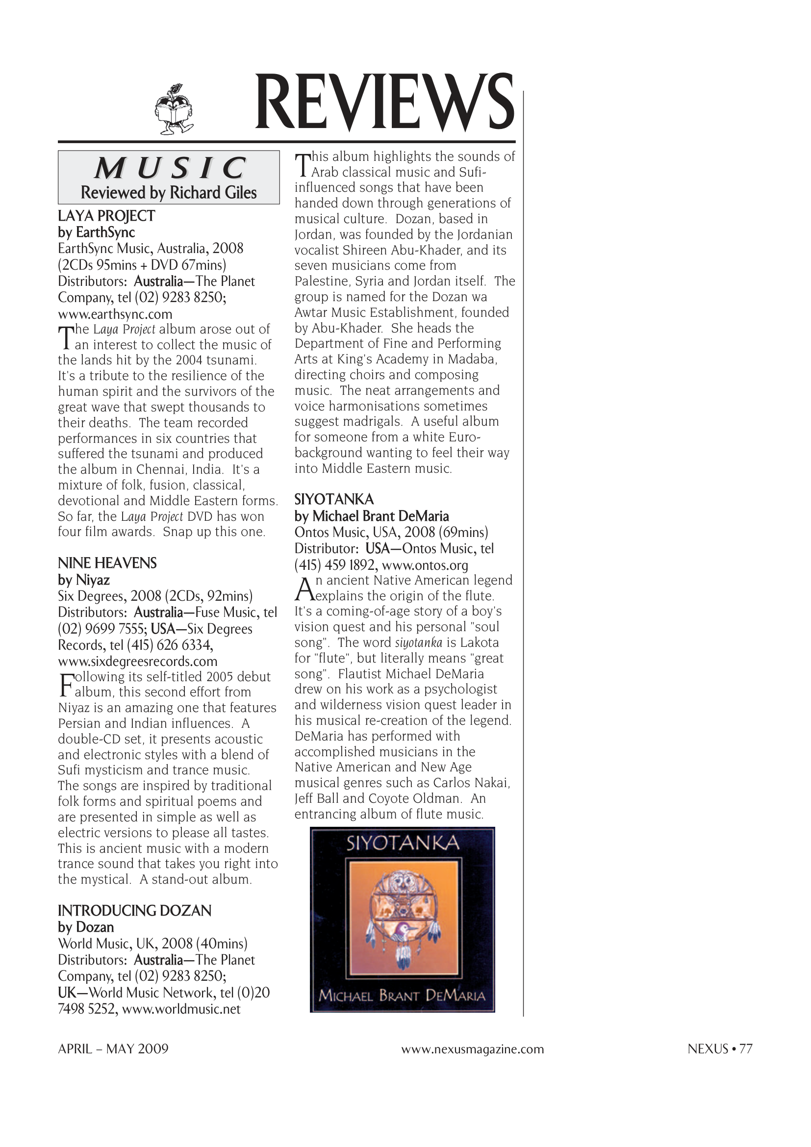 Nexus 1603 New Times Magazine