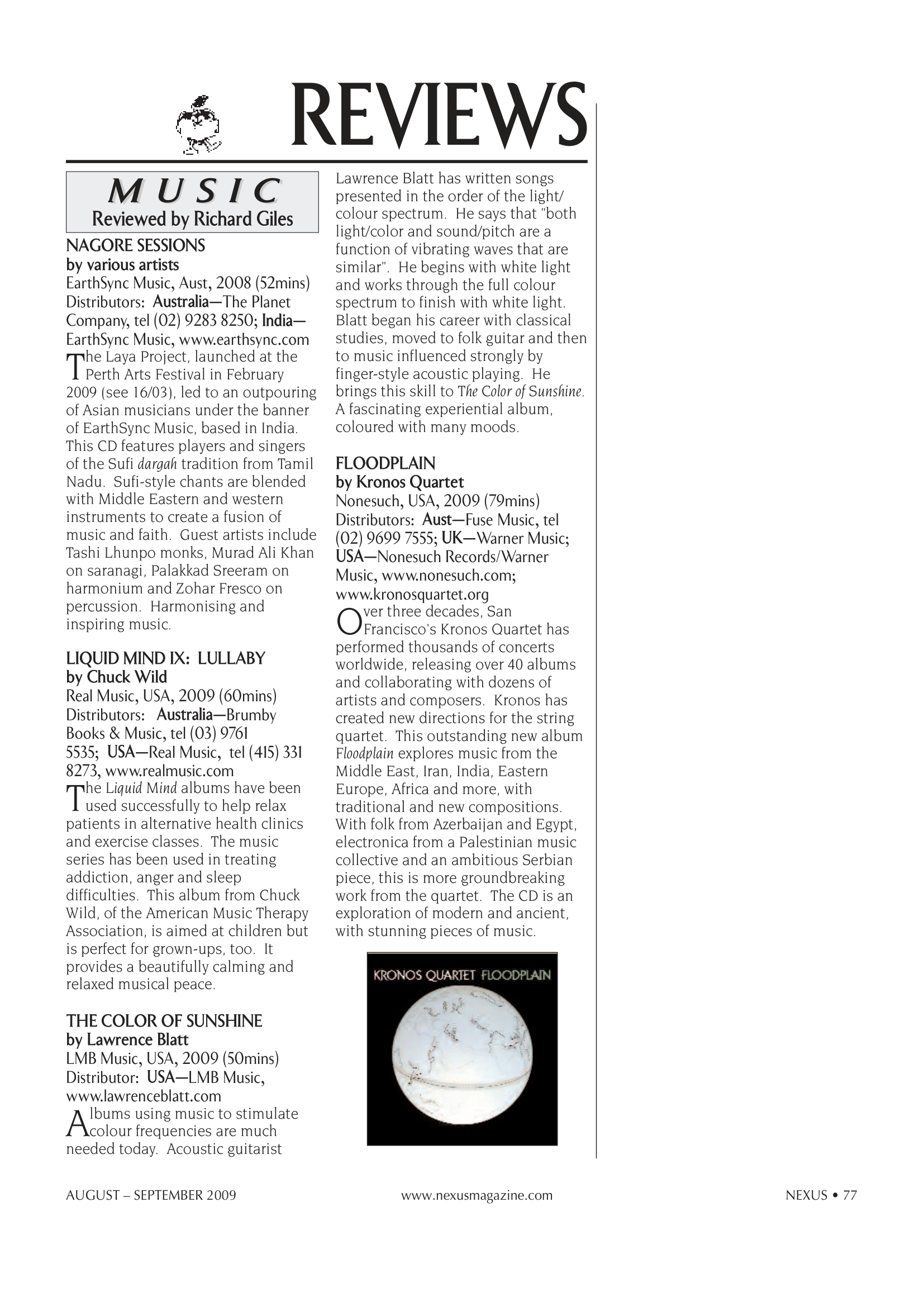 Nexus 1605 New Times Magazine