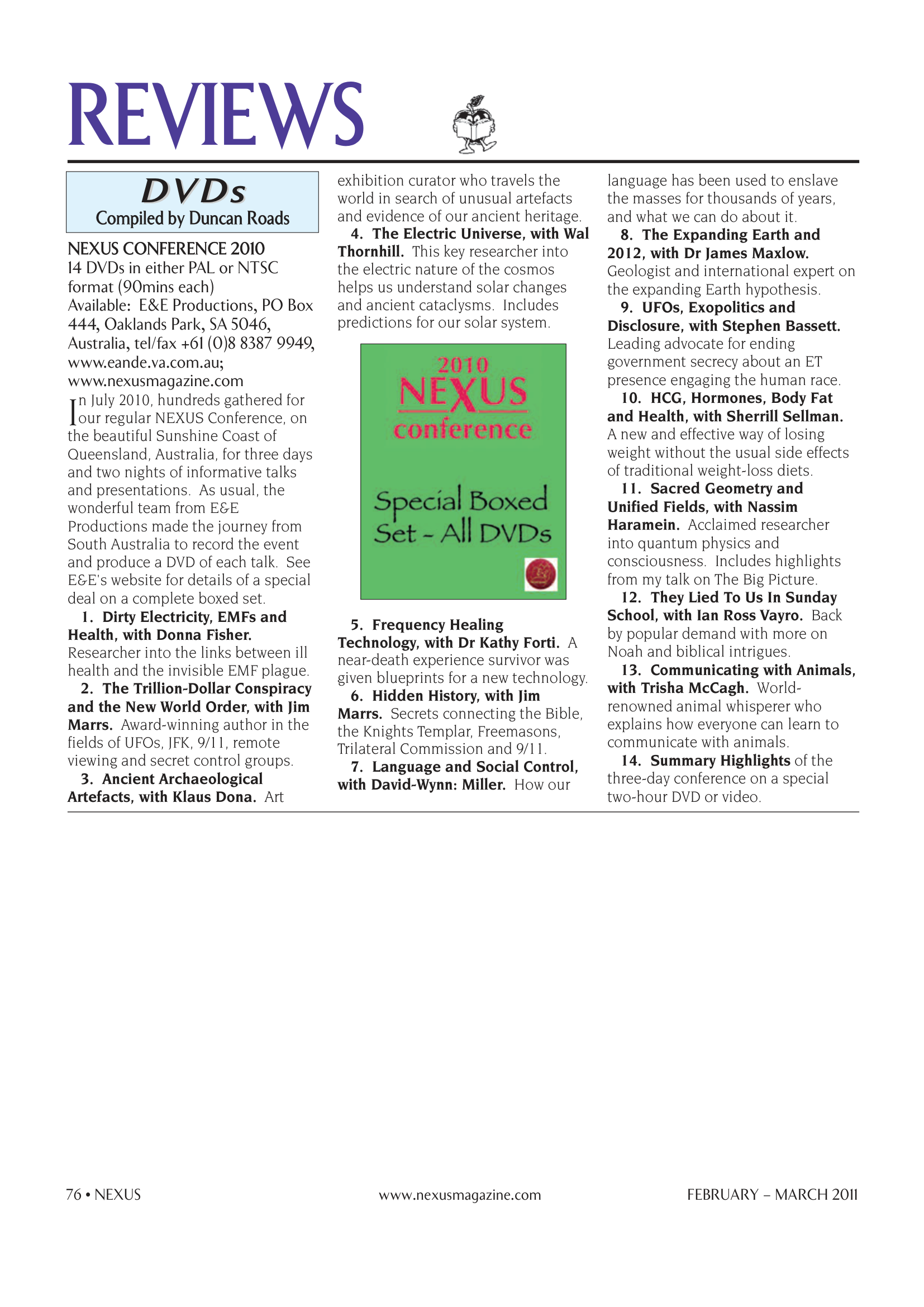 Nexus 1802 New Times Magazine