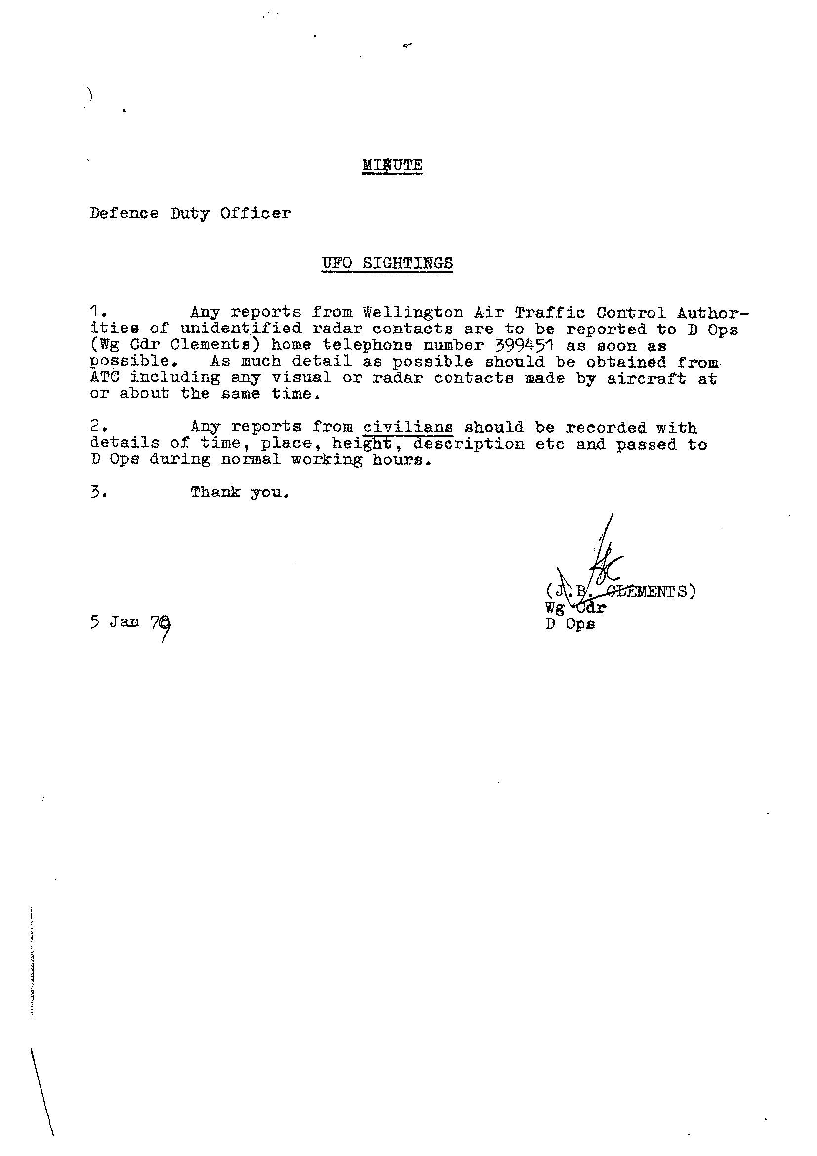 New Zeland Defence Force Ufo Disclosure 1978 1981, 206 Pages