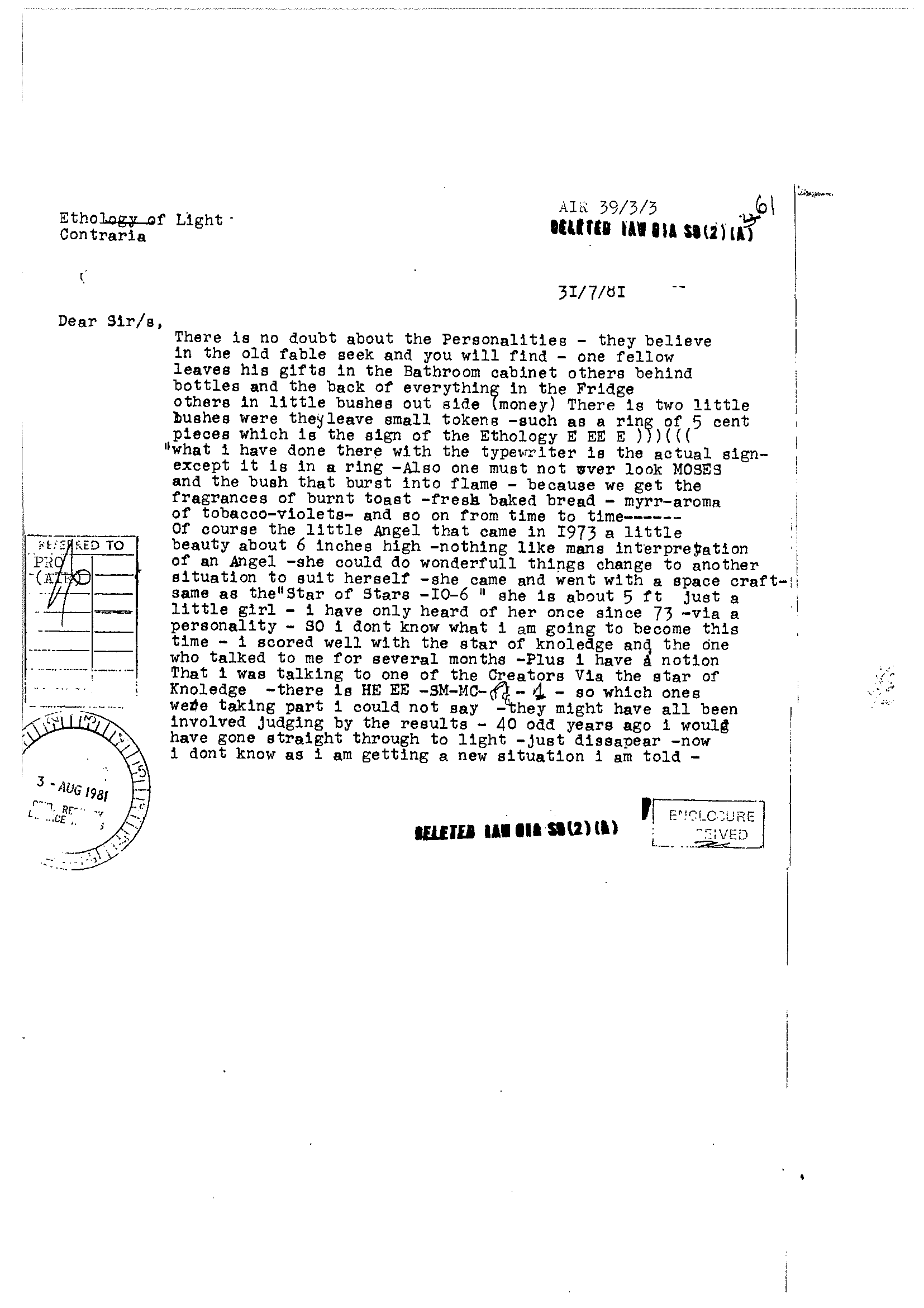 New Zeland Disclosure