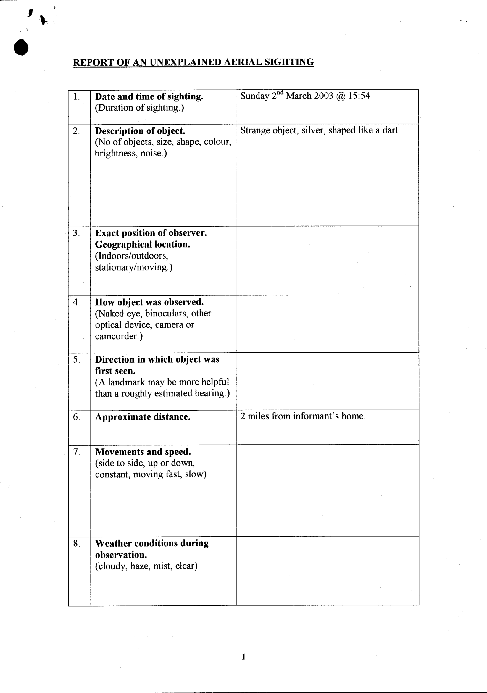 Uk Ufo Disclosure Part 15, 336P Uk Document 24 2035 1