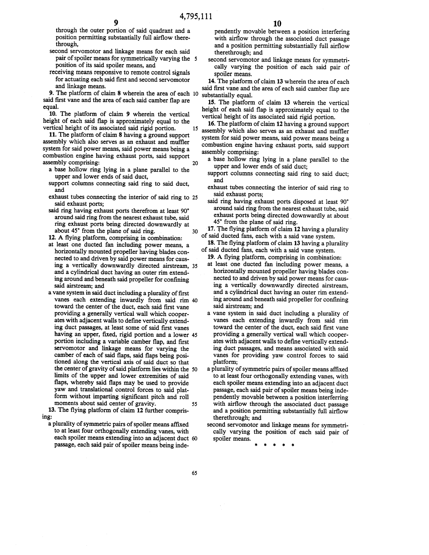 Usa Disclosure Ufo Patents 219P 20 2861 29 20 2880 29