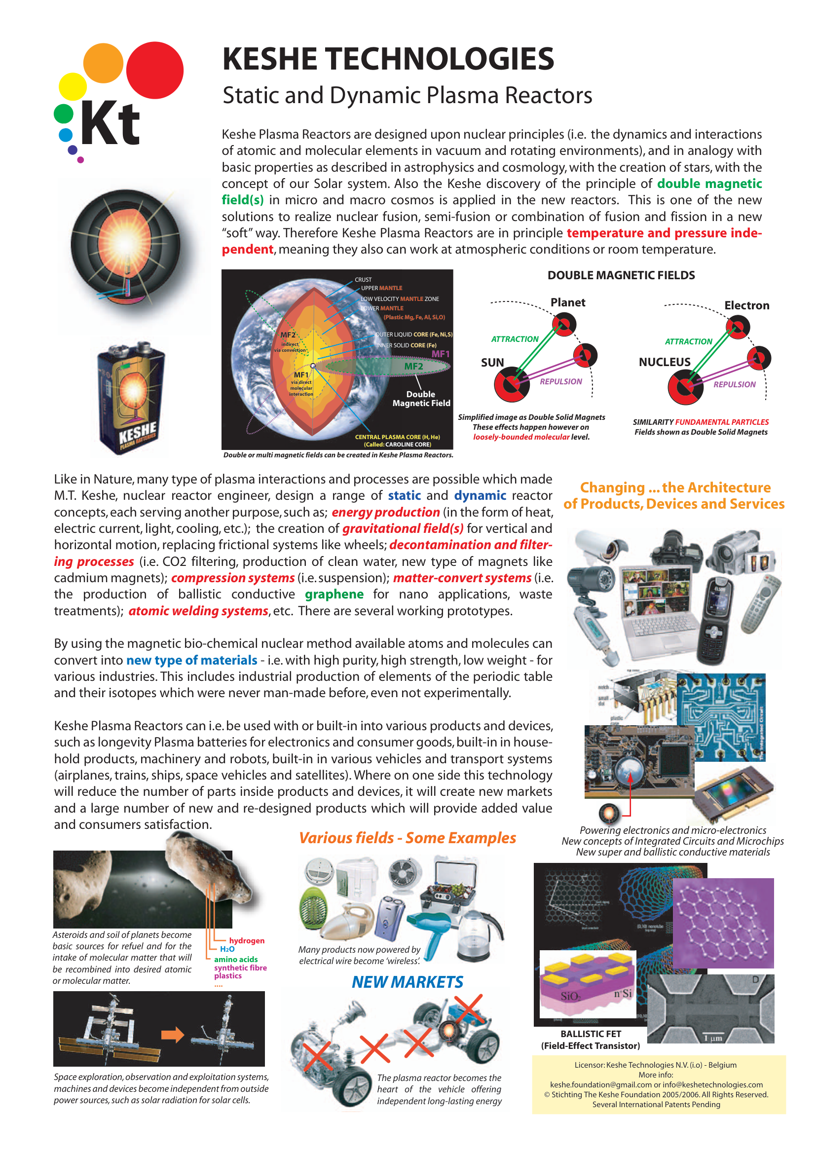 Keshe Static And Dynamic Plasma Reactors Intro