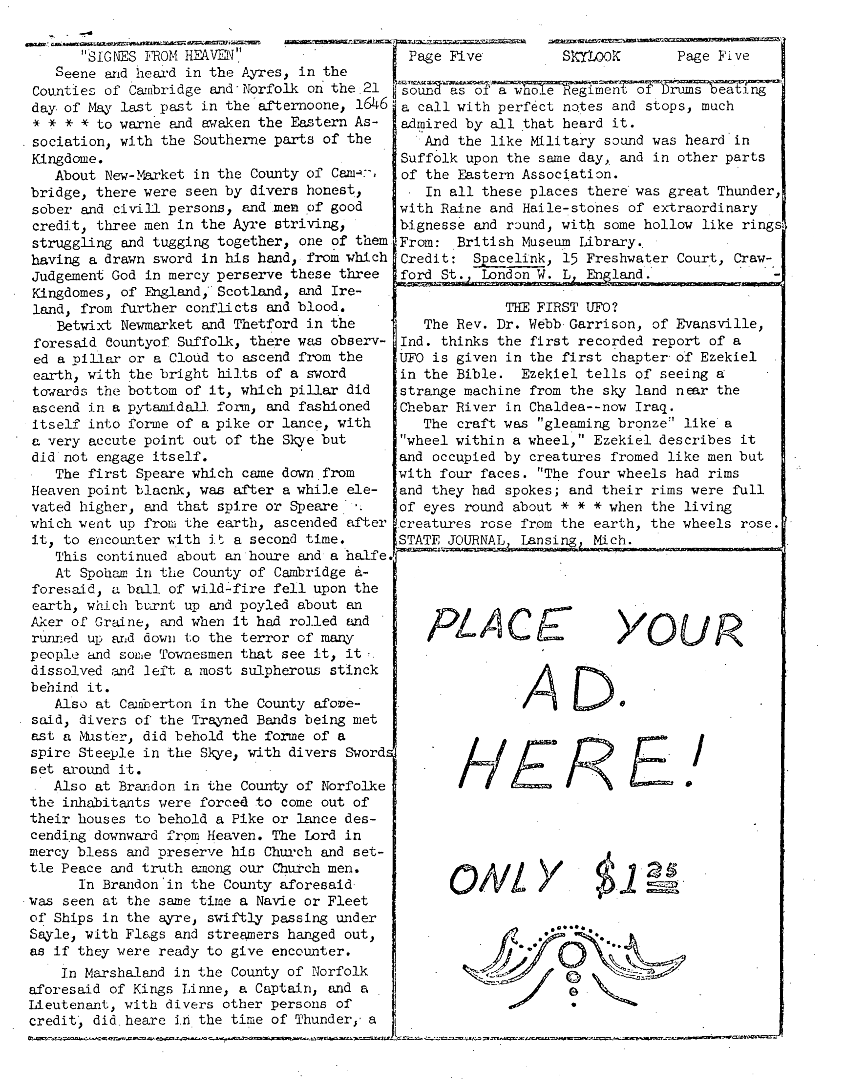 Mufon Ufo Journal 1968 6. June Skylook