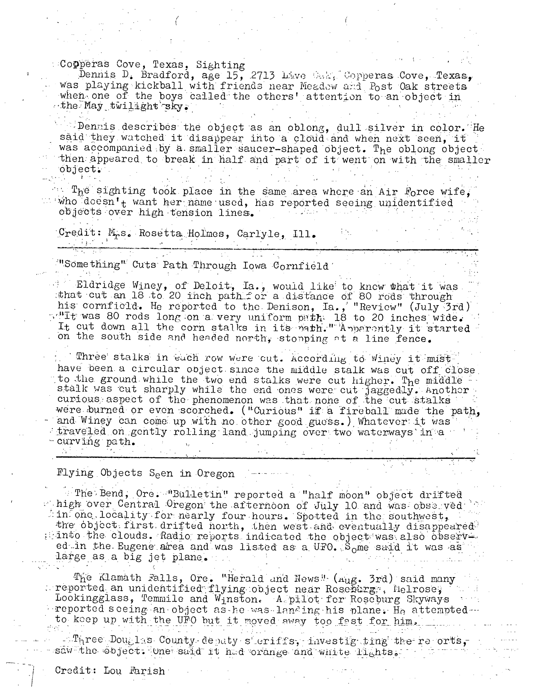Mufon Ufo Journal 1969 10. October Skylook
