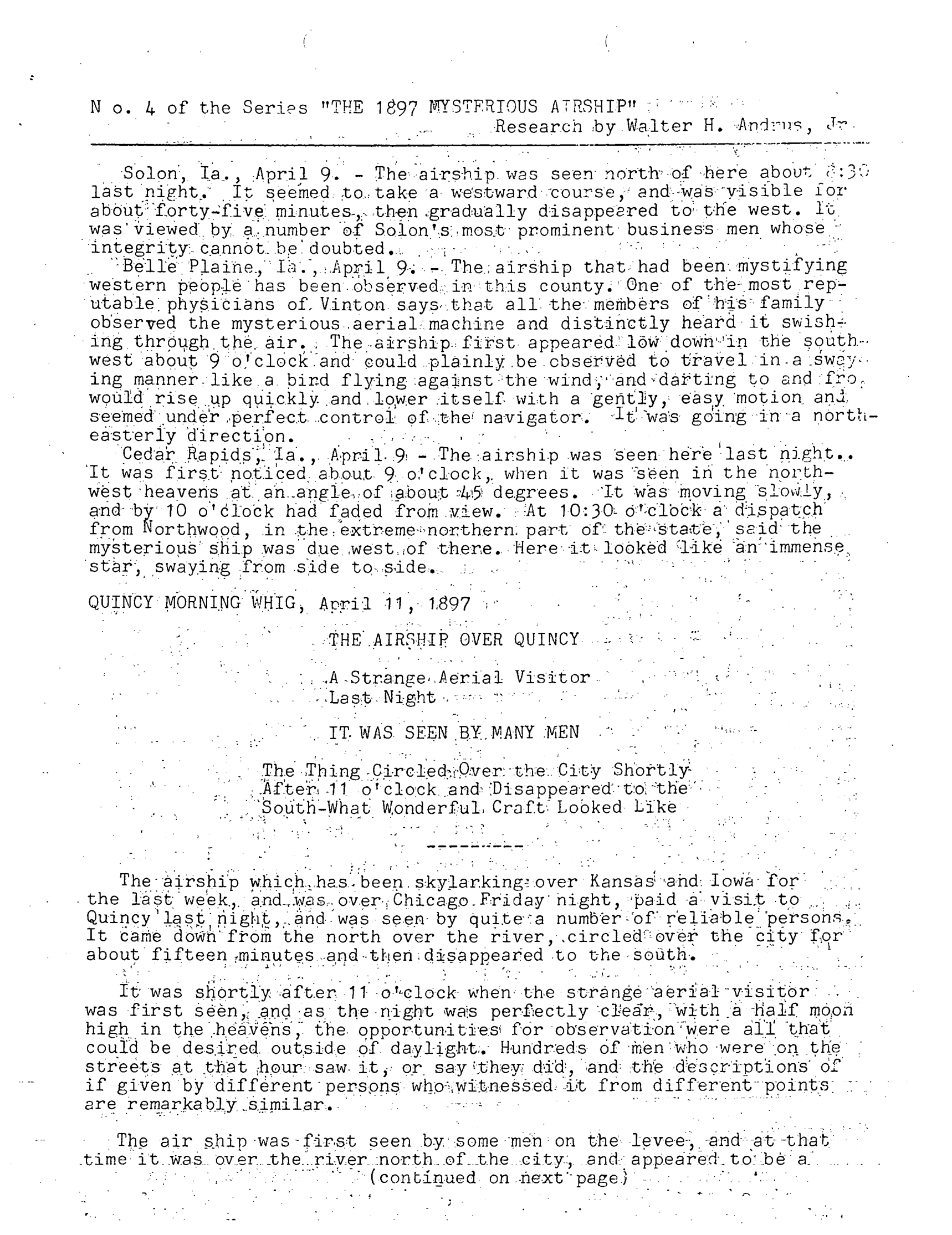Mufon Ufo Journal 1970 11. November Skylook