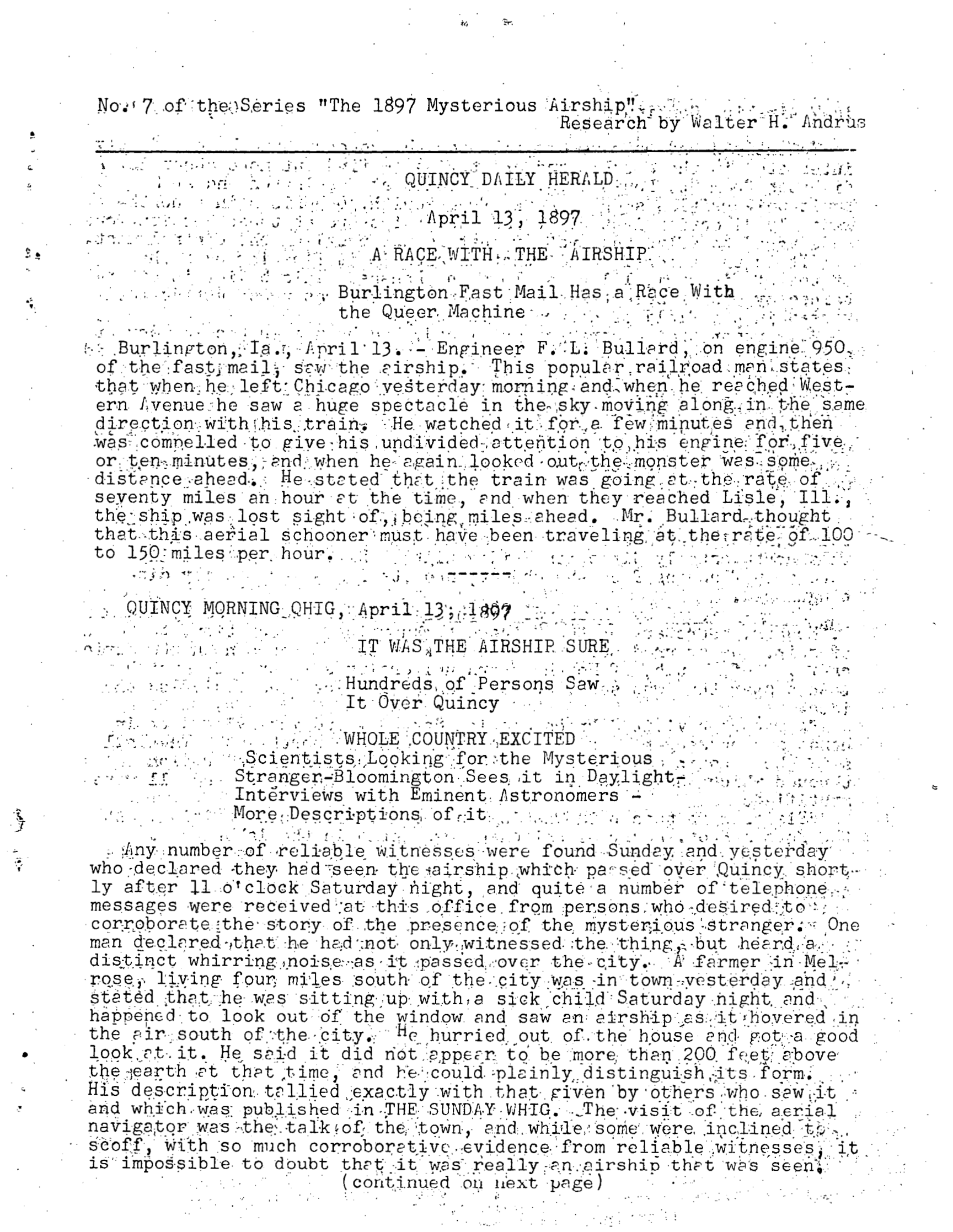 Mufon Ufo Journal 1971 2. February Skylook