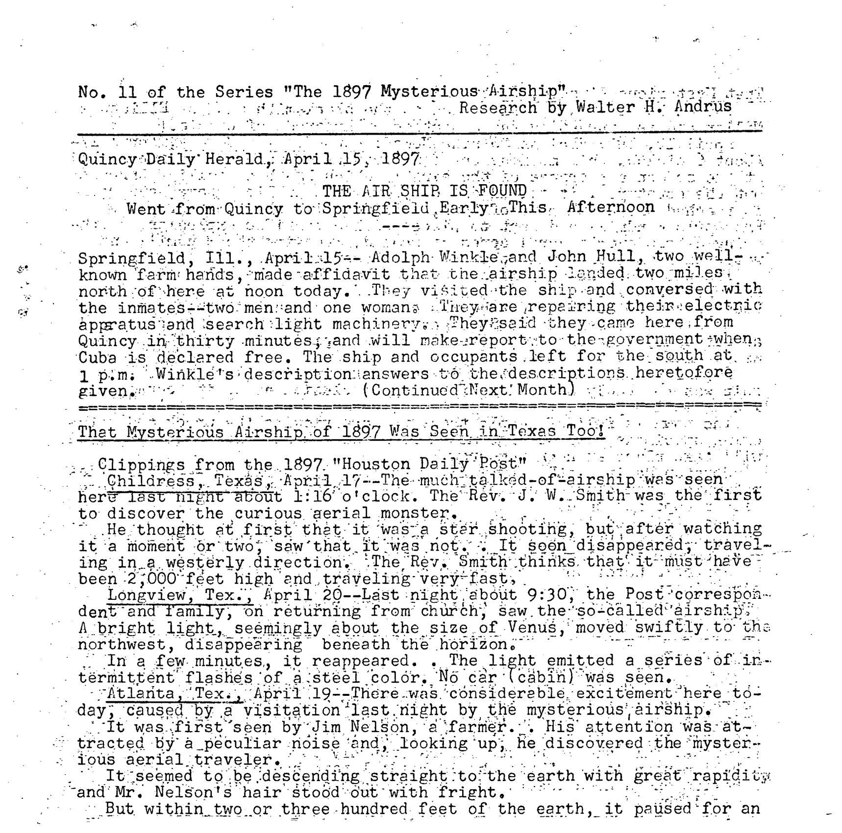 Mufon Ufo Journal 1971 6. June Skylook