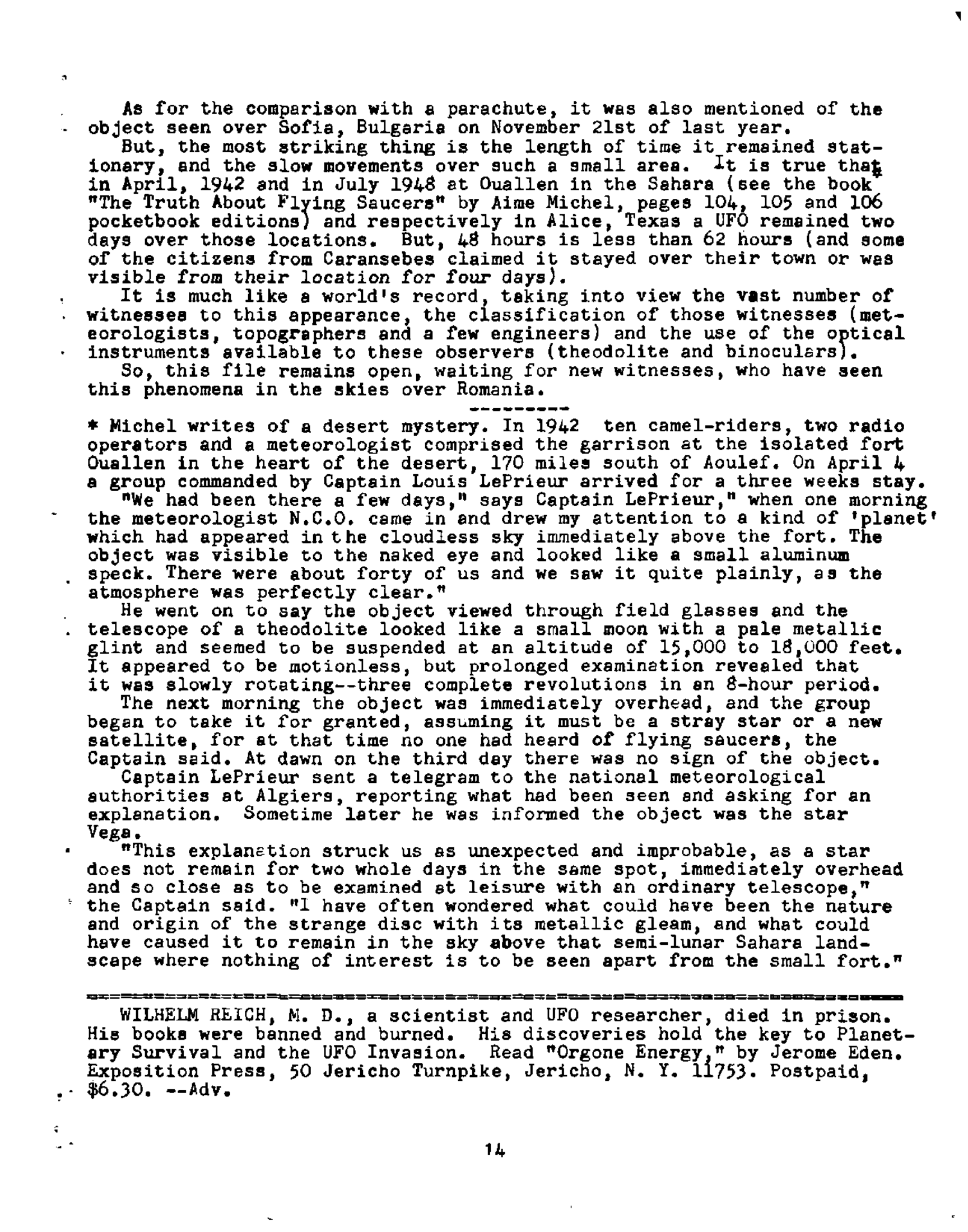 Mufon Ufo Journal 1973 2. February Skylook