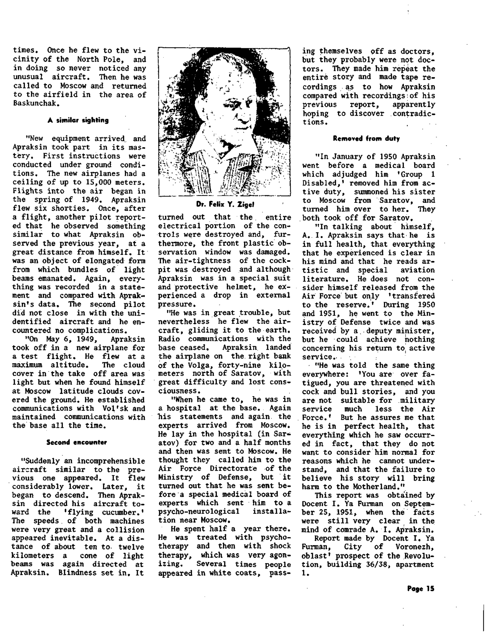 Mufon Ufo Journal 1975 2. February Skylook