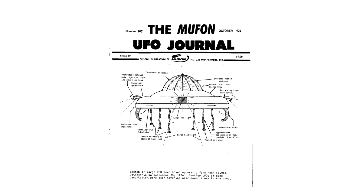 MUFON UFO Journal 1976 10. October