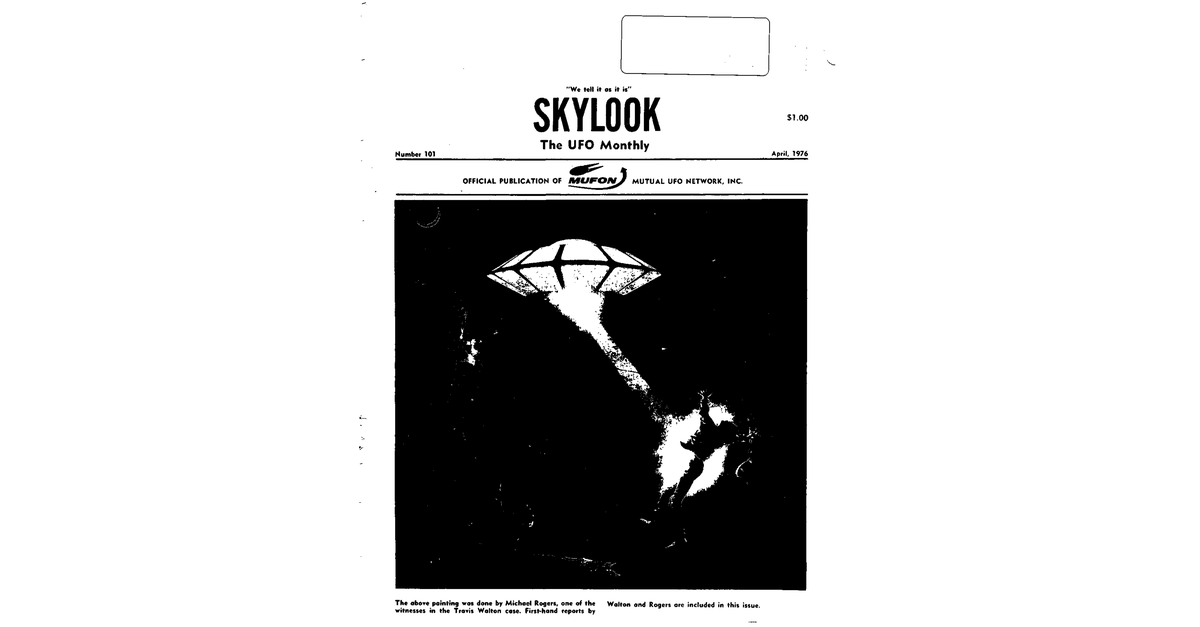 MUFON UFO Journal 1976 4. April Skylook