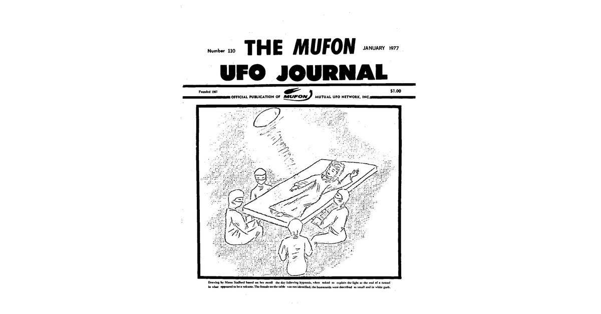 MUFON UFO Journal 1977 1. January