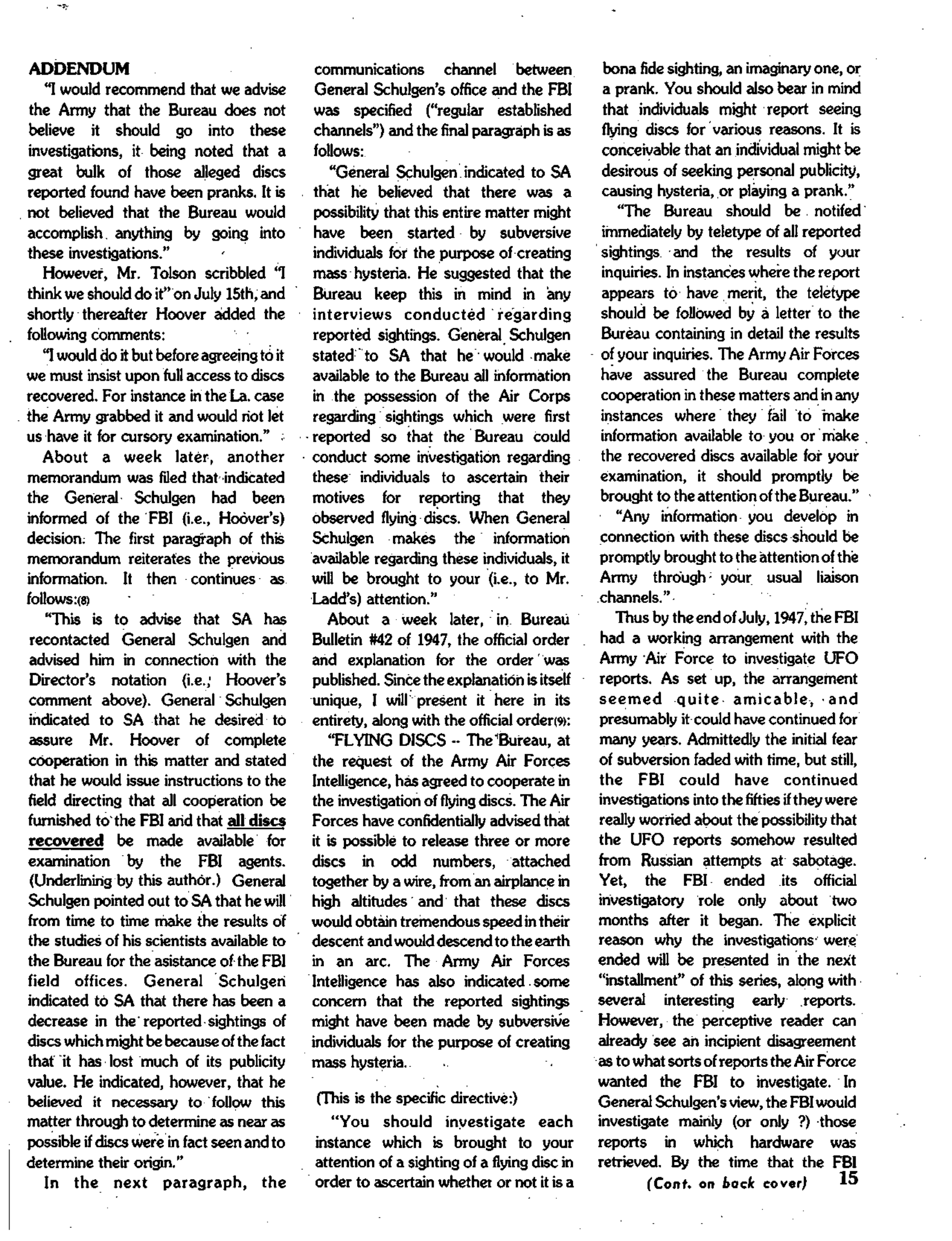 Mufon Ufo Journal 1977 10. October