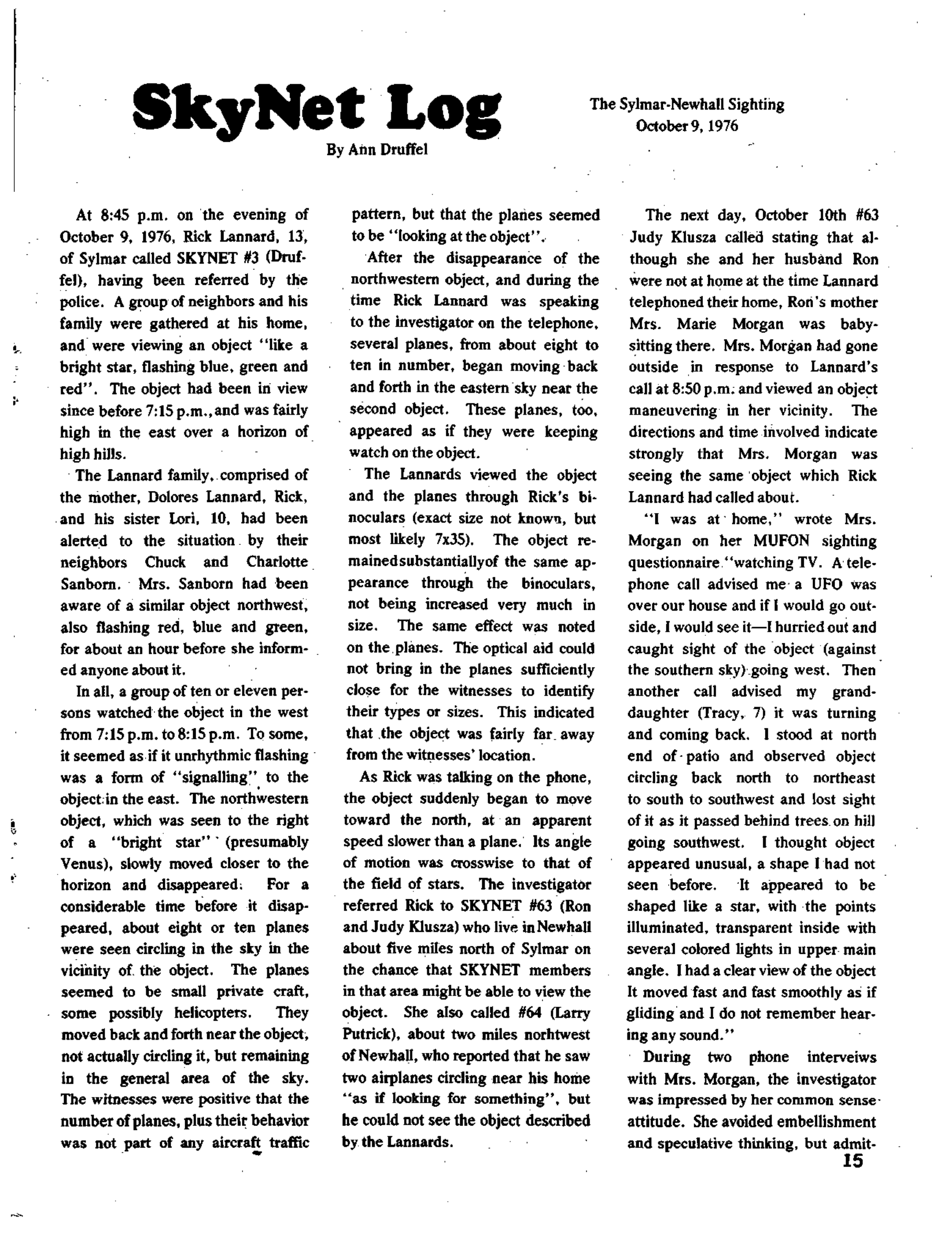 Mufon Ufo Journal 1977 4. April