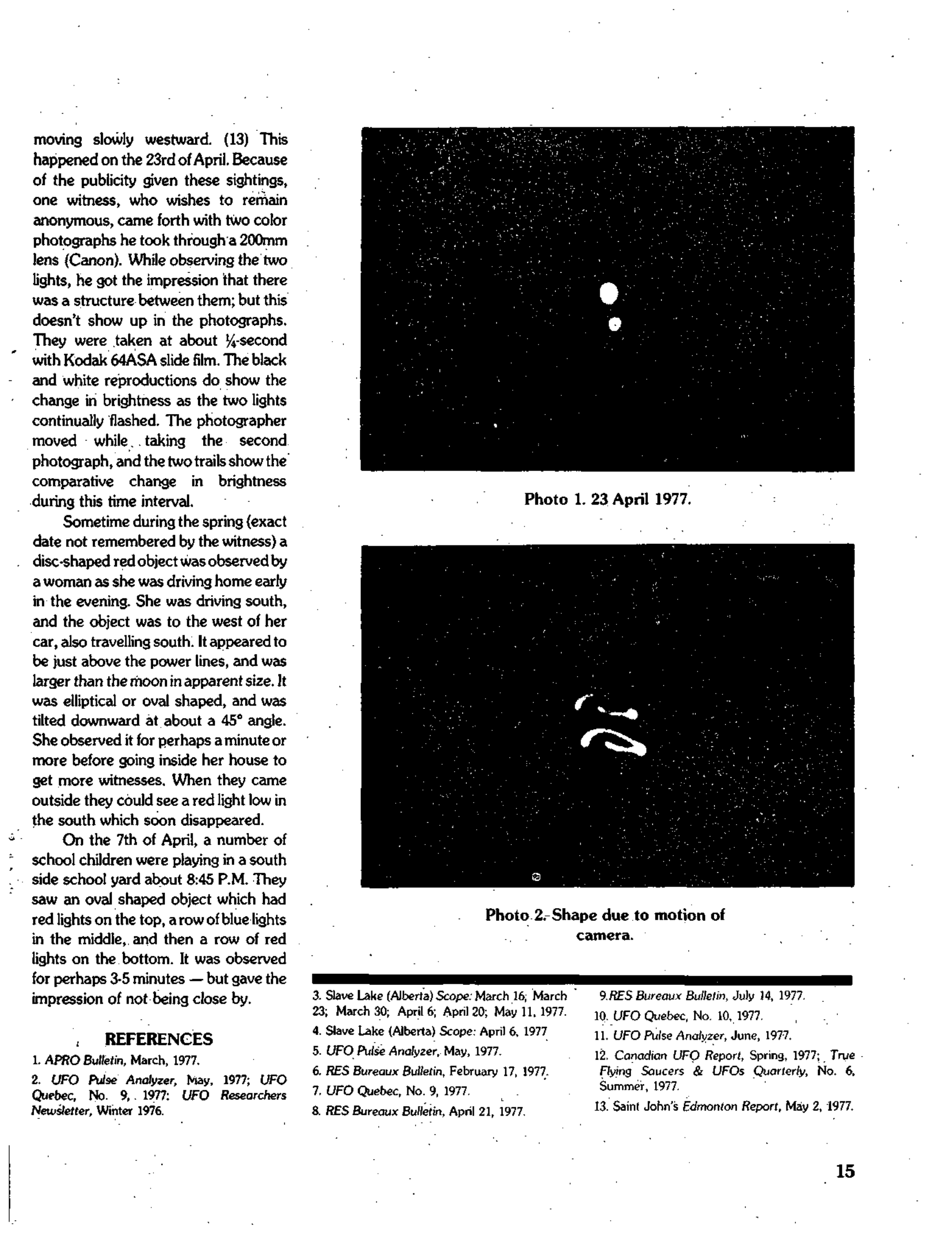 Mufon Ufo Journal 1977 9. September