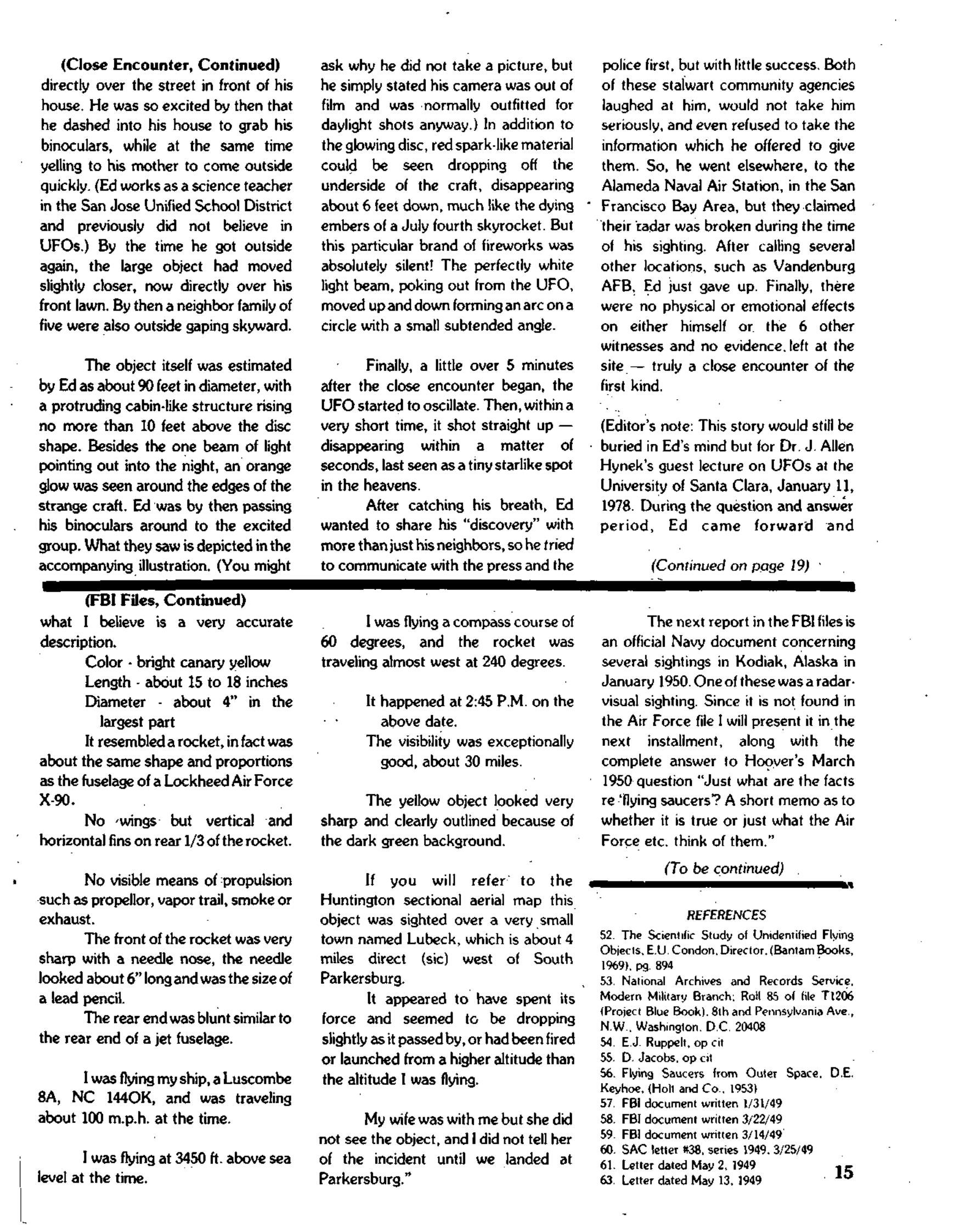 Mufon Ufo Journal 1978 3. March