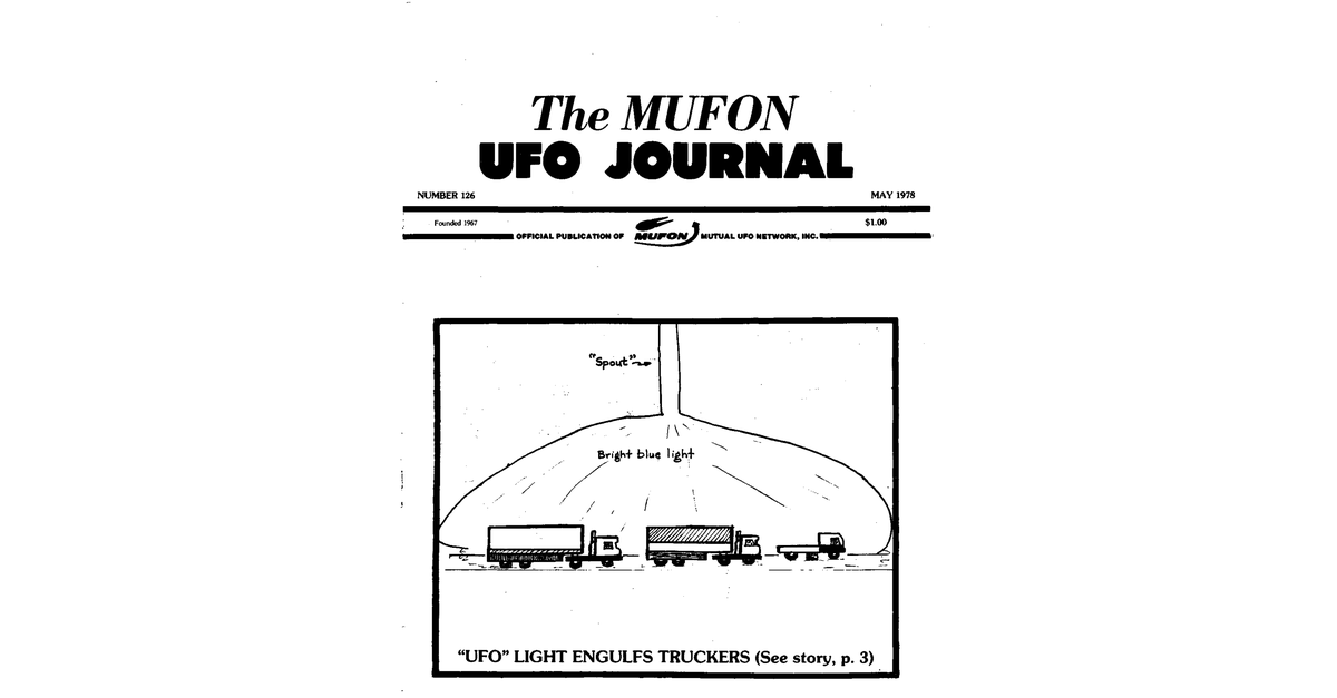 MUFON UFO Journal 1978 5. May