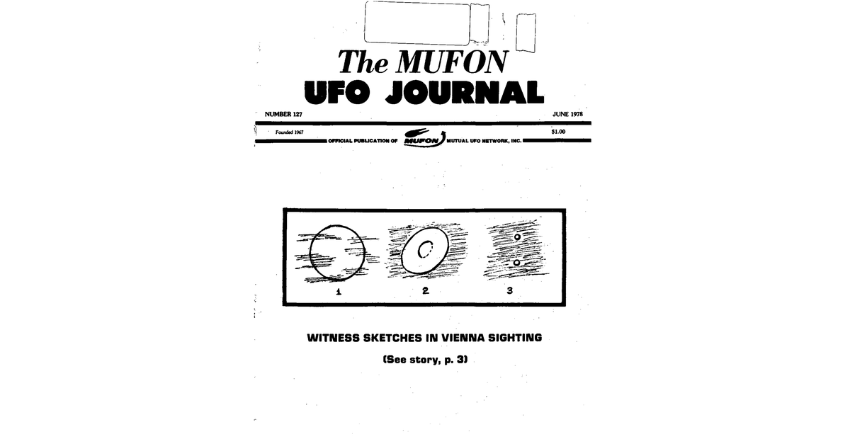 MUFON UFO Journal 1978 6. June
