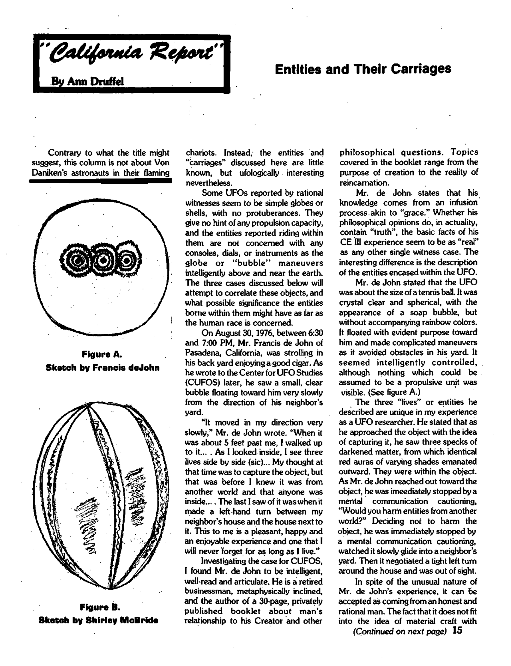 Mufon Ufo Journal 1978 8. August