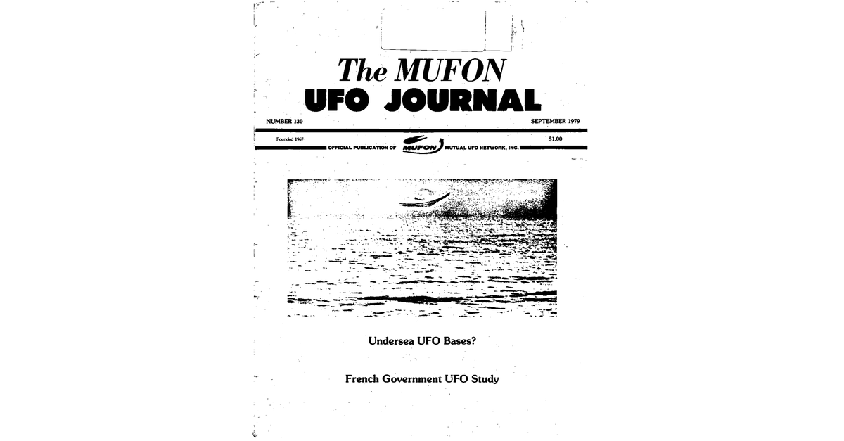 MUFON UFO Journal 1978 9. September