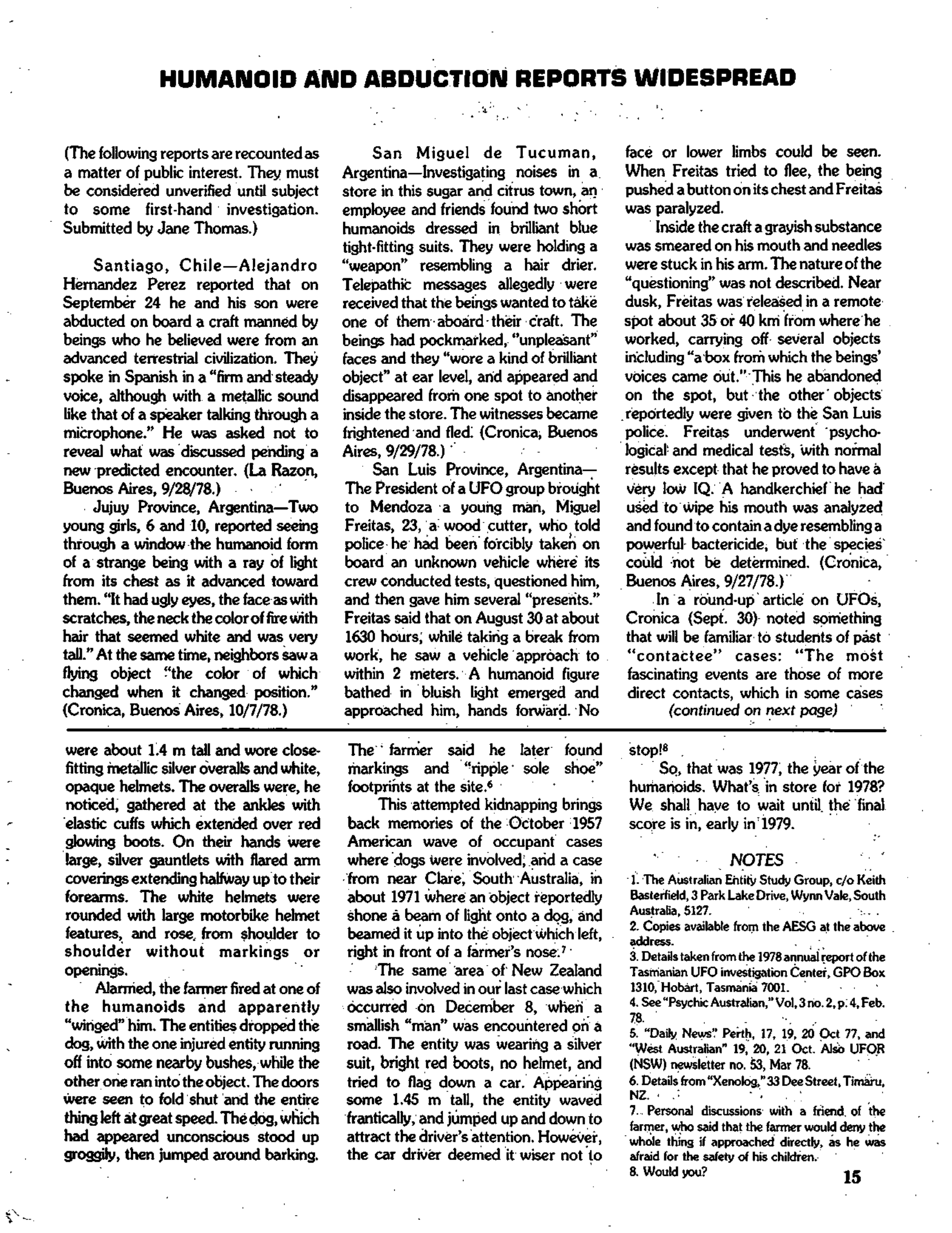 Mufon Ufo Journal 1978 9. September