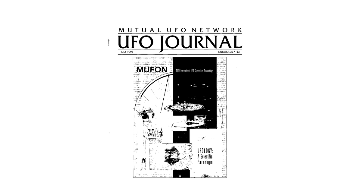 MUFON UFO Journal 1995 7. July
