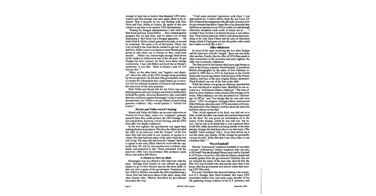 MUFON UFO Journal 2002 9. September Page 8