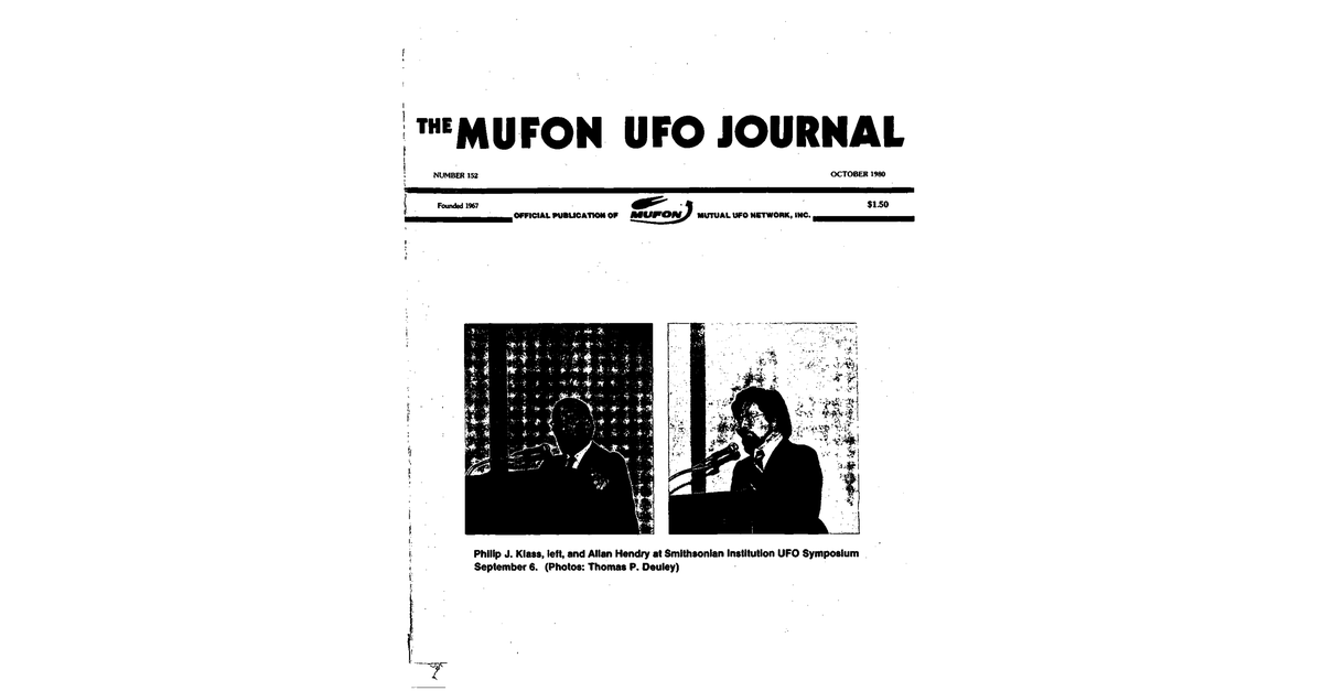 MUFON UFO Journal Super Pack (1967 2008, The First 40 Years, 485 Issues)